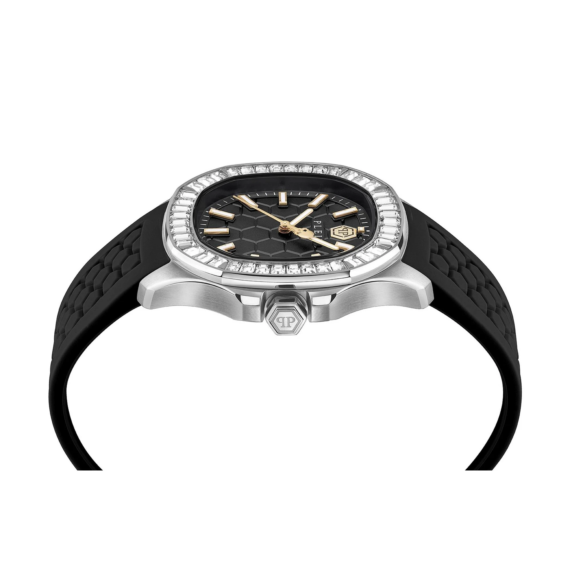 Philipp Plein Damen Uhr Analog Quarz THE $PECTRE LADY PWTAA0824 Silikon - Image 3