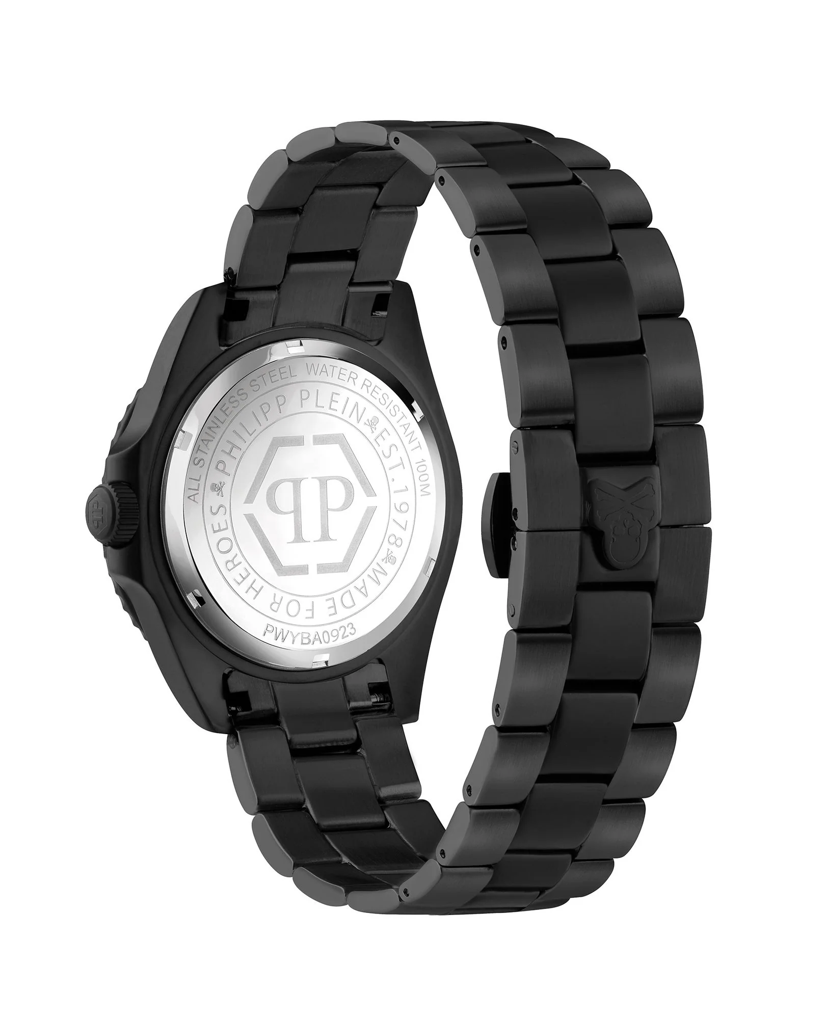 Philipp Plein Herren Uhr Analog Quarz GMT-I CHALLENGER PWYBA0923 Edelstahl - Image 2