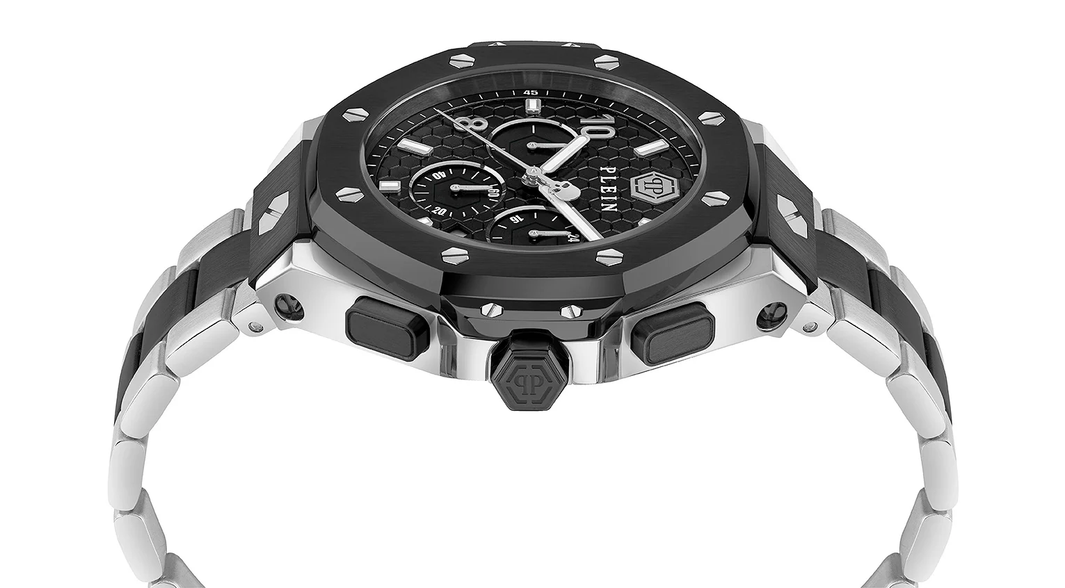 Philipp Plein Herren Uhr Analog Quarz PLEIN CHRONO ROYAL 46 MM PWPRA0224 - Image 3