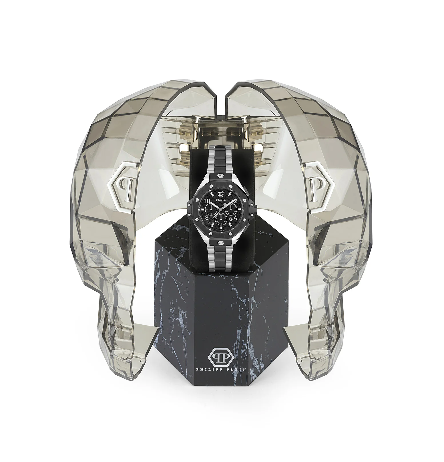 Philipp Plein Herren Uhr Analog Quarz PLEIN CHRONO ROYAL 46 MM PWPRA0224 - Image 4