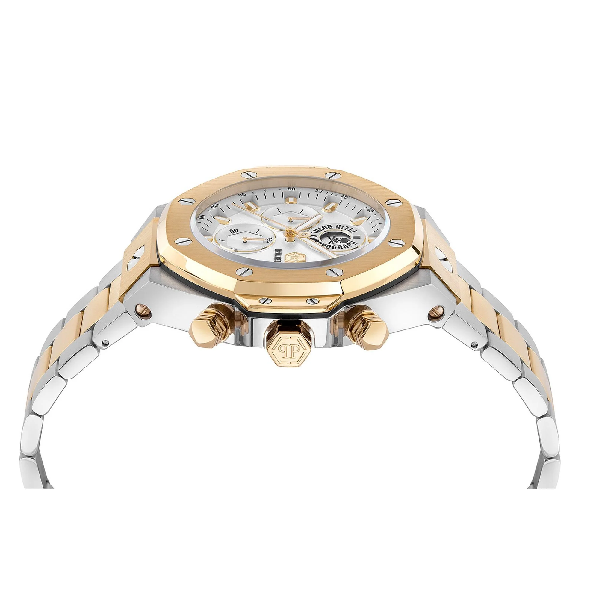 Philipp Plein Herren Uhr Analog Quarz PLEIN CHRONO ROYAL PWLFA0525 Edelstahl - Image 3