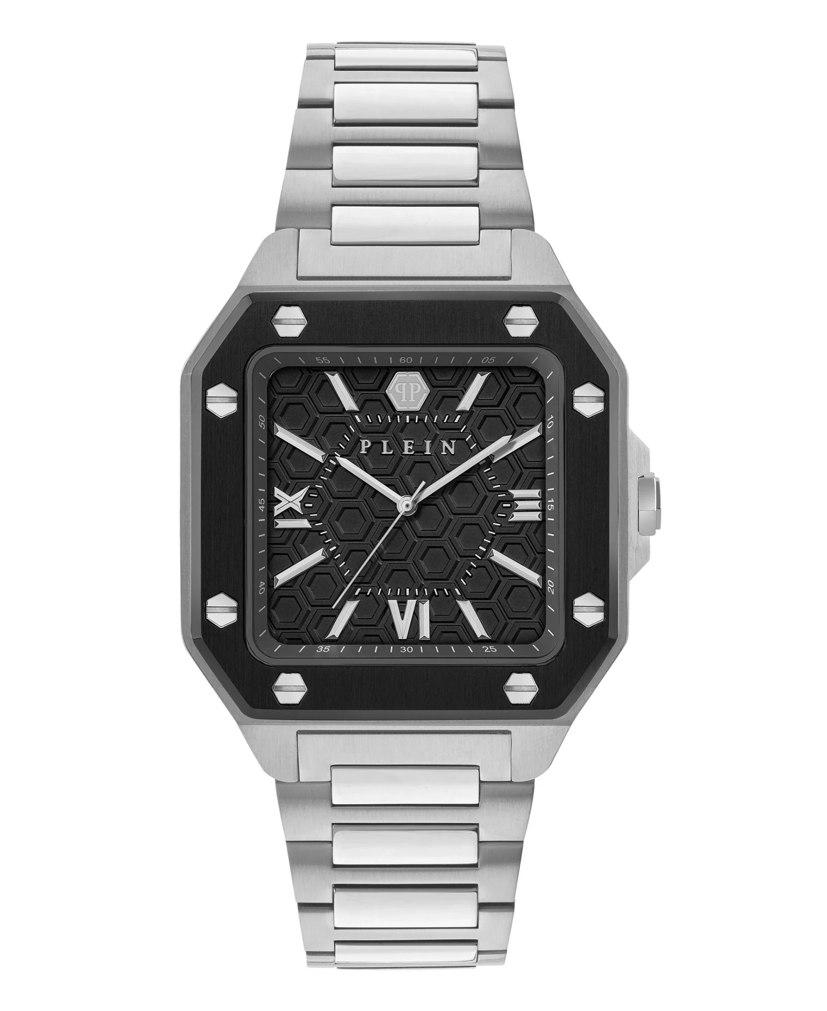 Philipp Plein Herren Uhr Analog Quarz PLEIN EDGE PWYGA0226 Edelstahl