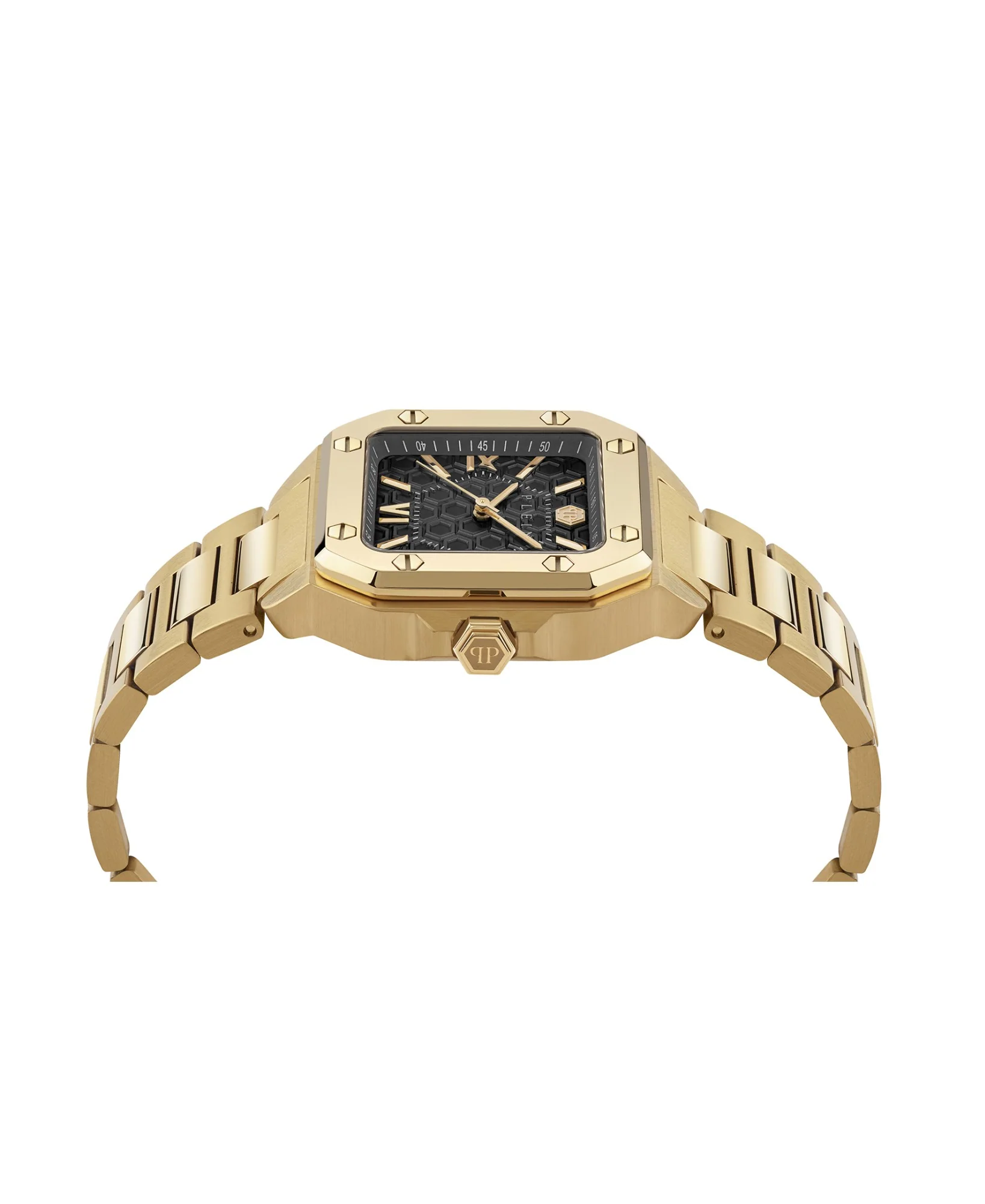 Philipp Plein Herren Uhr Analog Quarz PLEIN EDGE PWYGA0426 Edelstahl - Image 2