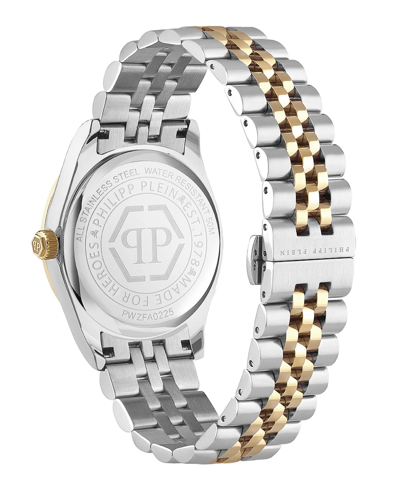 Philipp Plein Herren Uhr Analog Quarz PLEIN ICON CHAIN PWZFA0225 Edelstahl - Image 2