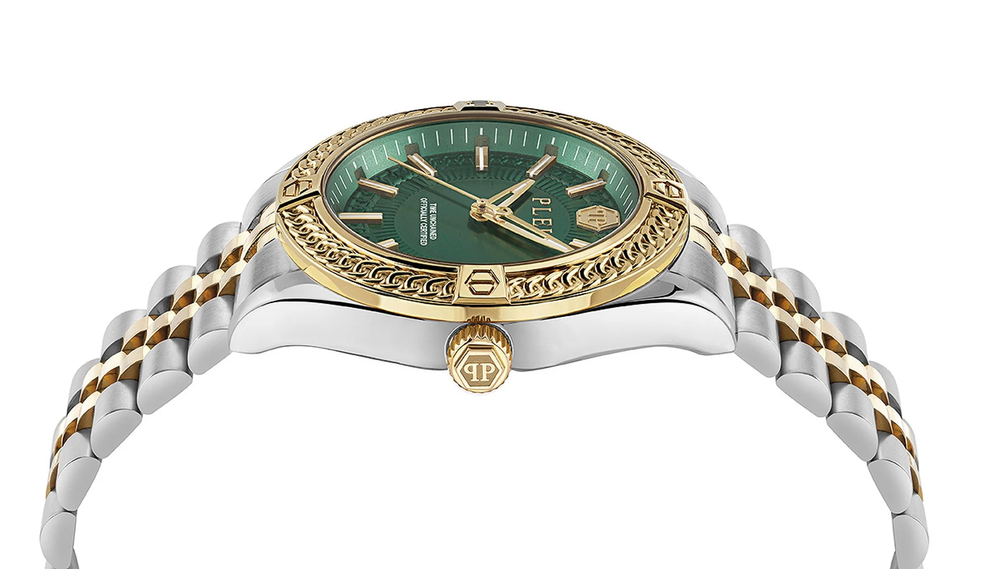 Philipp Plein Herren Uhr Analog Quarz PLEIN ICON CHAIN PWZFA0225 Edelstahl - Image 3