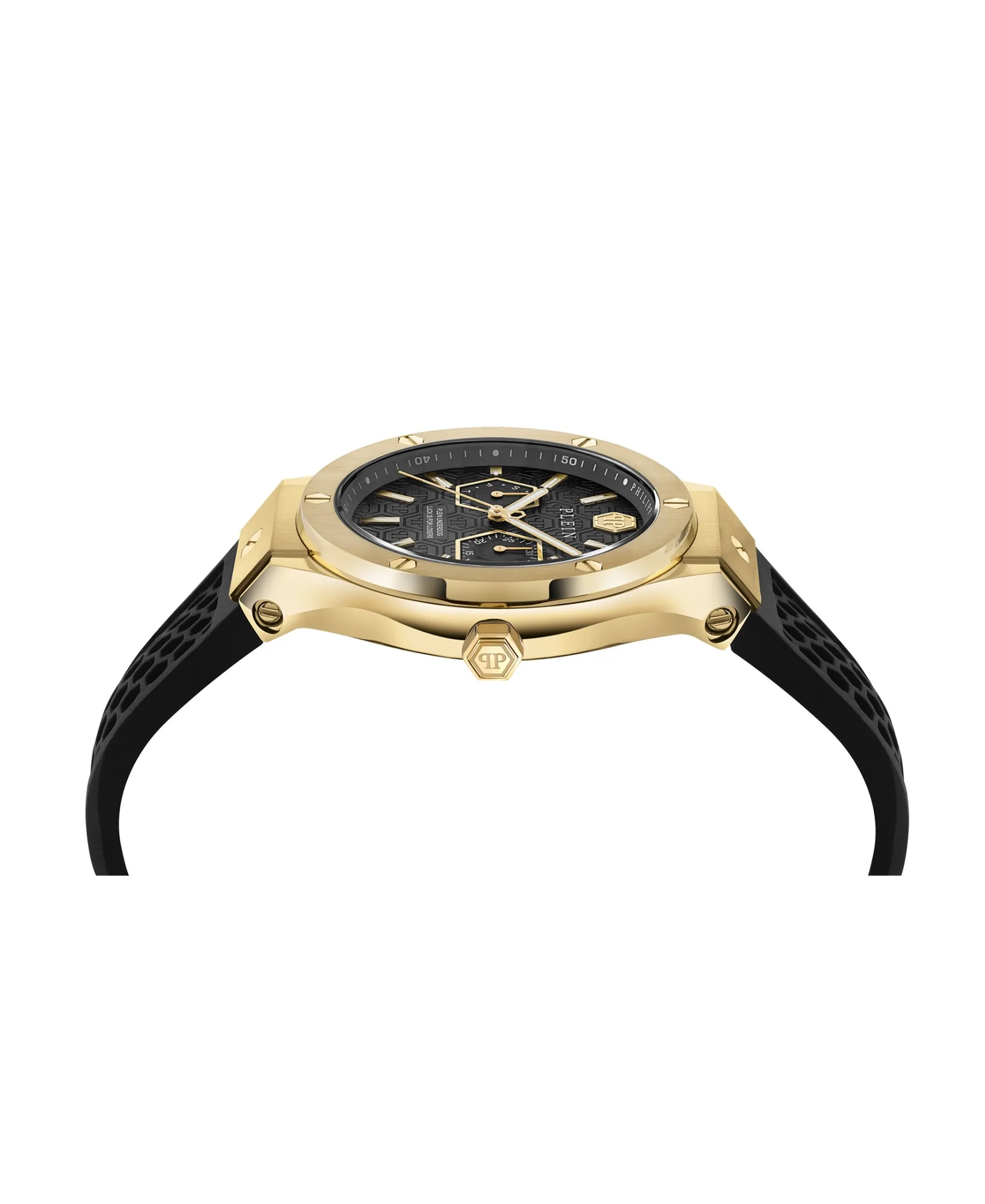 Philipp Plein Herren Uhr Analog Quarz PLEIN UNDERDOG MULTI PW1GA0226 Silikon - Image 2