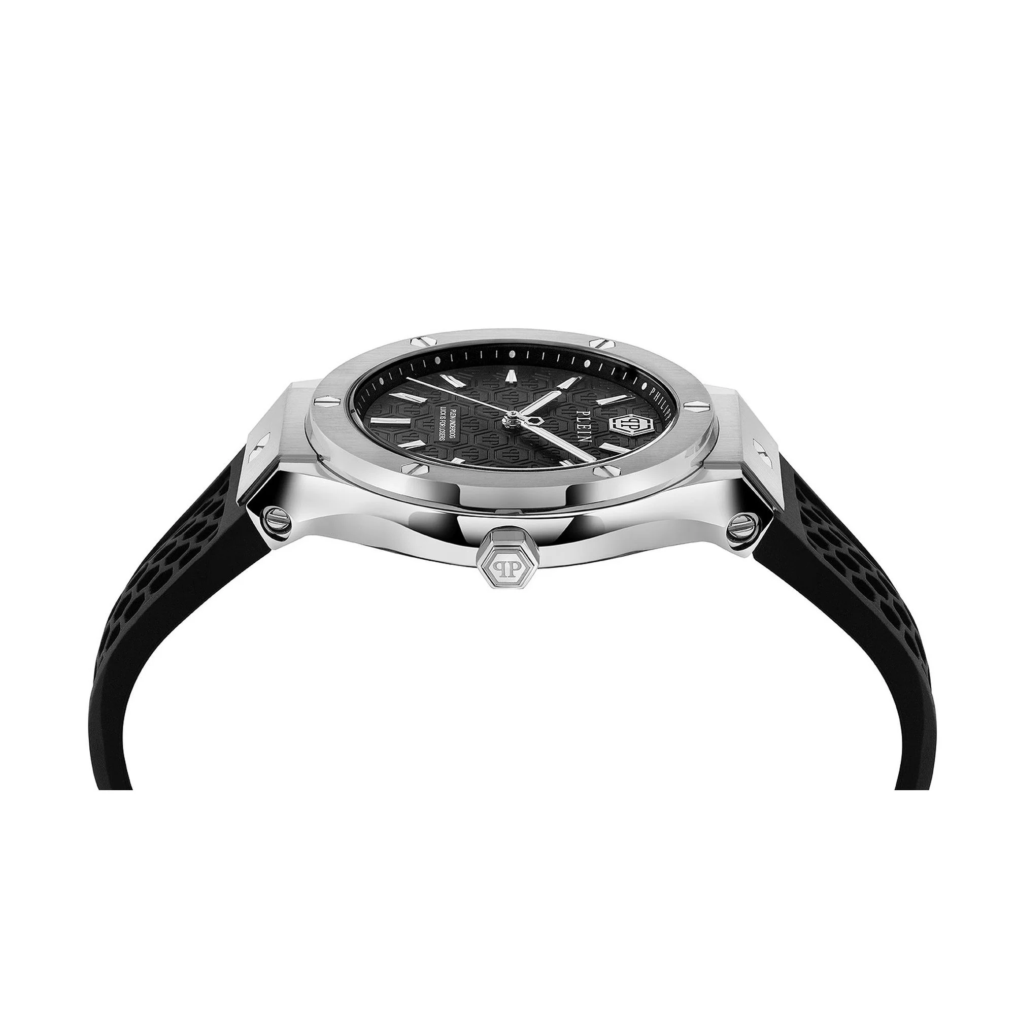 Philipp Plein Herren Uhr Analog Quarz PLEIN UNDERDOG PWUFA0125 Silikon - Image 3