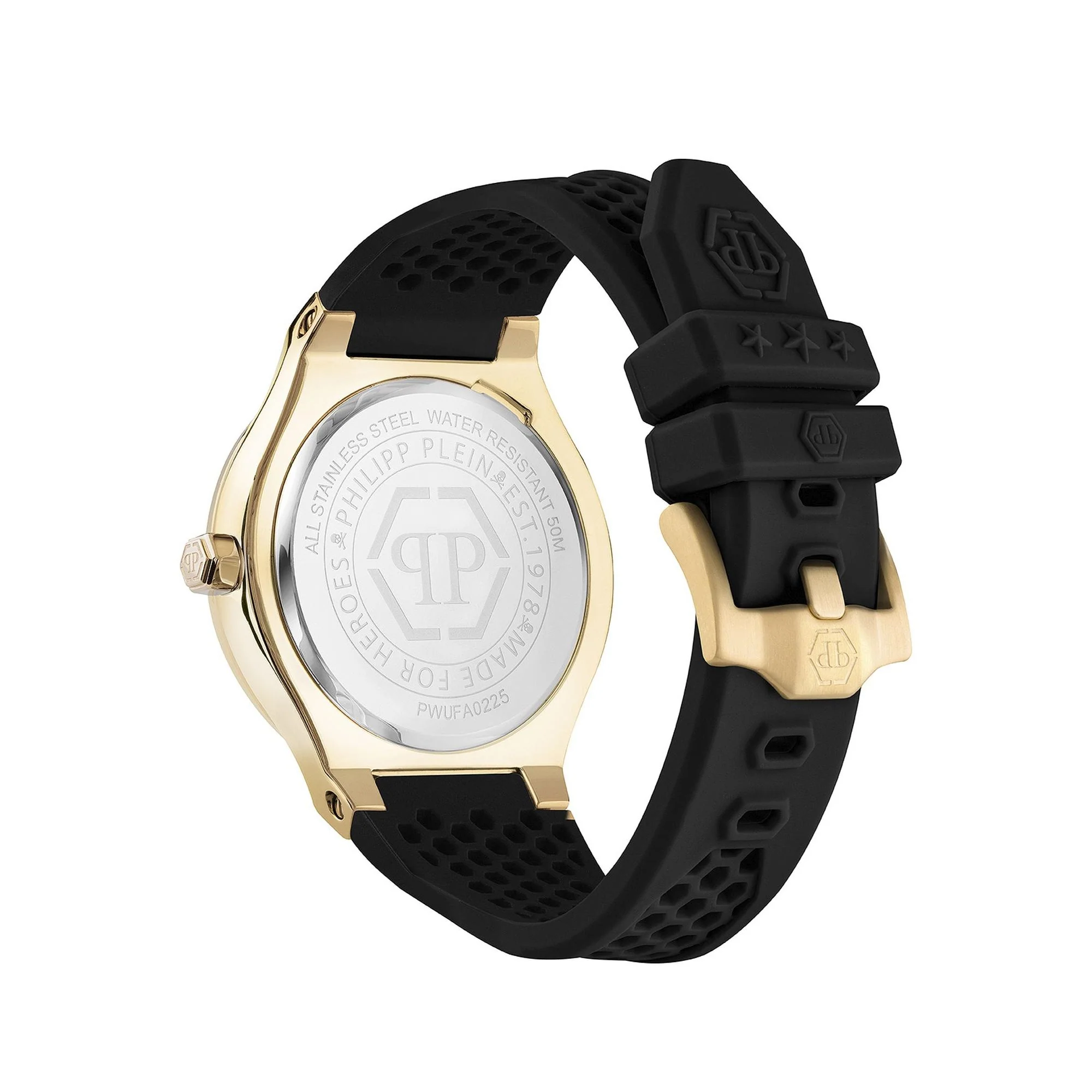 Philipp Plein Herren Uhr Analog Quarz PLEIN UNDERDOG PWUFA0225 Silikon - Image 2