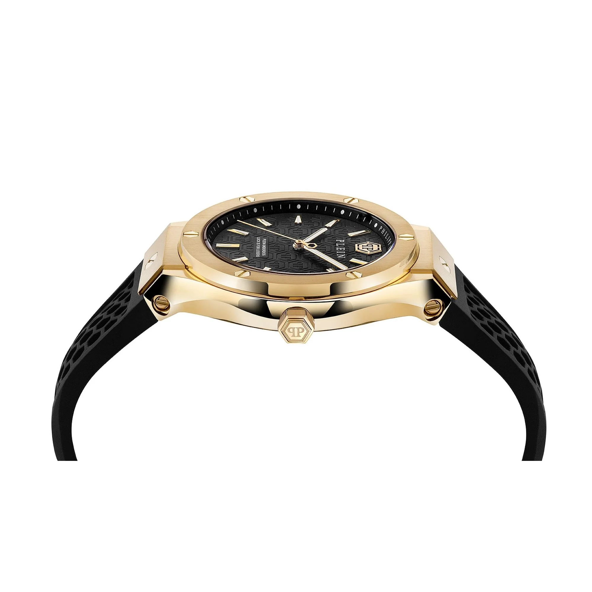 Philipp Plein Herren Uhr Analog Quarz PLEIN UNDERDOG PWUFA0225 Silikon - Image 3
