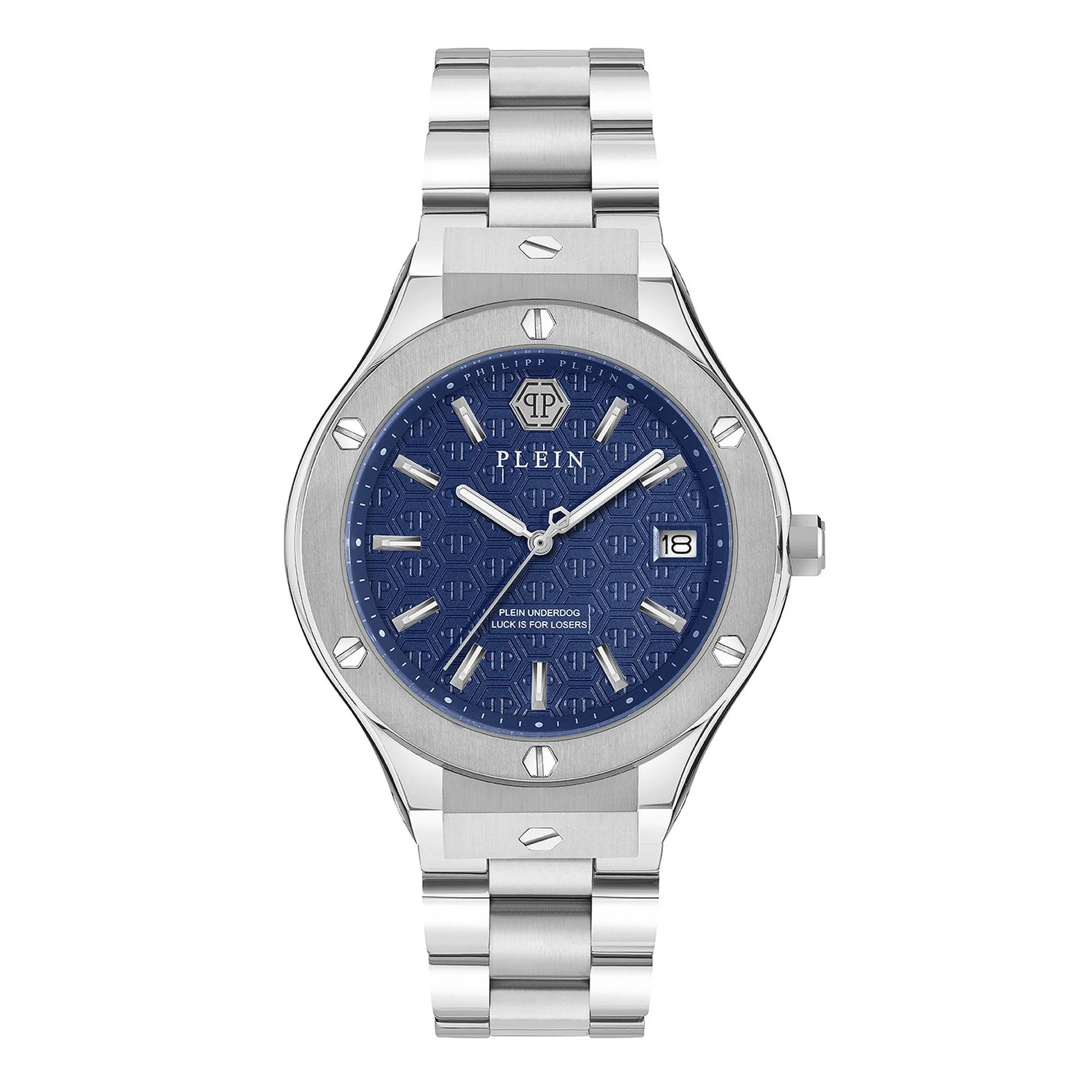 Philipp Plein Herren Uhr Analog Quarz PLEIN UNDERDOG PWUFA0425 Edelstahl
