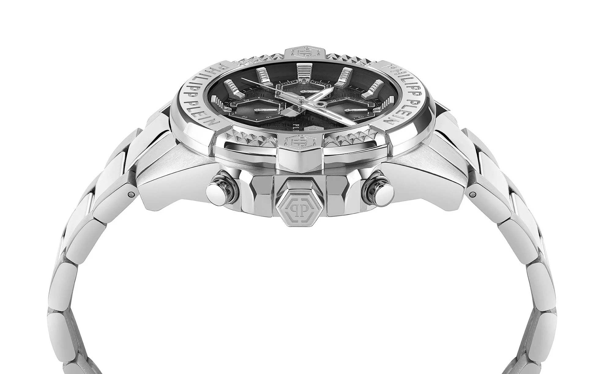 Philipp Plein Herren Uhr Analog Quarz THE $KULL CHRONO PWWFA0425 Edelstahl - Image 3
