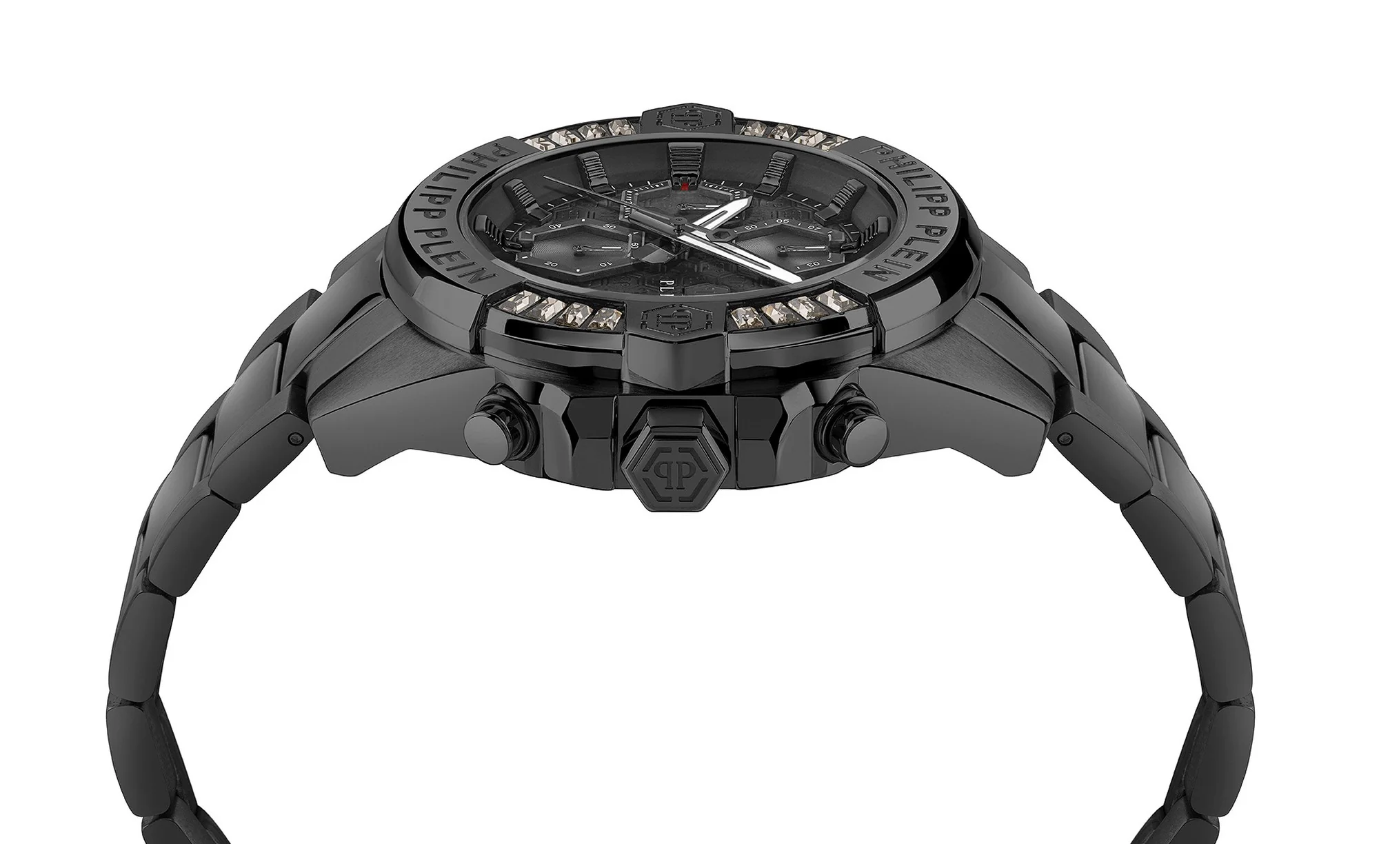 Philipp Plein Herren Uhr Analog Quarz THE $KULL CHRONO PWWFA0725 Edelstahl - Image 3