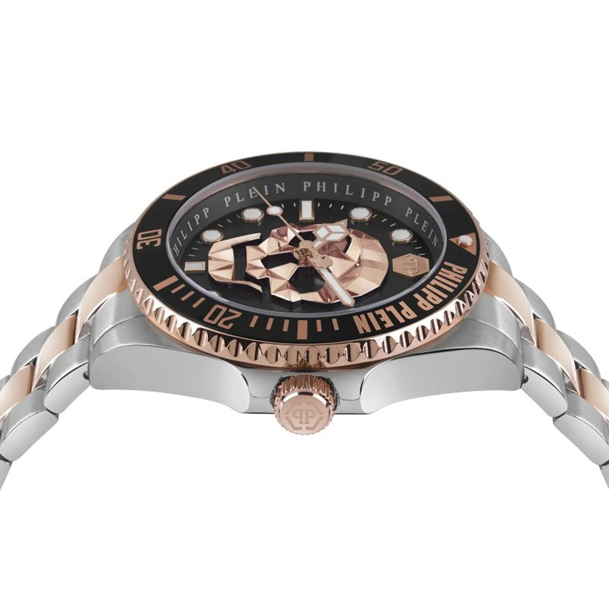 Philipp Plein Herren Uhr Analog Quarz THE $KULL DIVER PWOAA0822 Edelstahl - Image 3