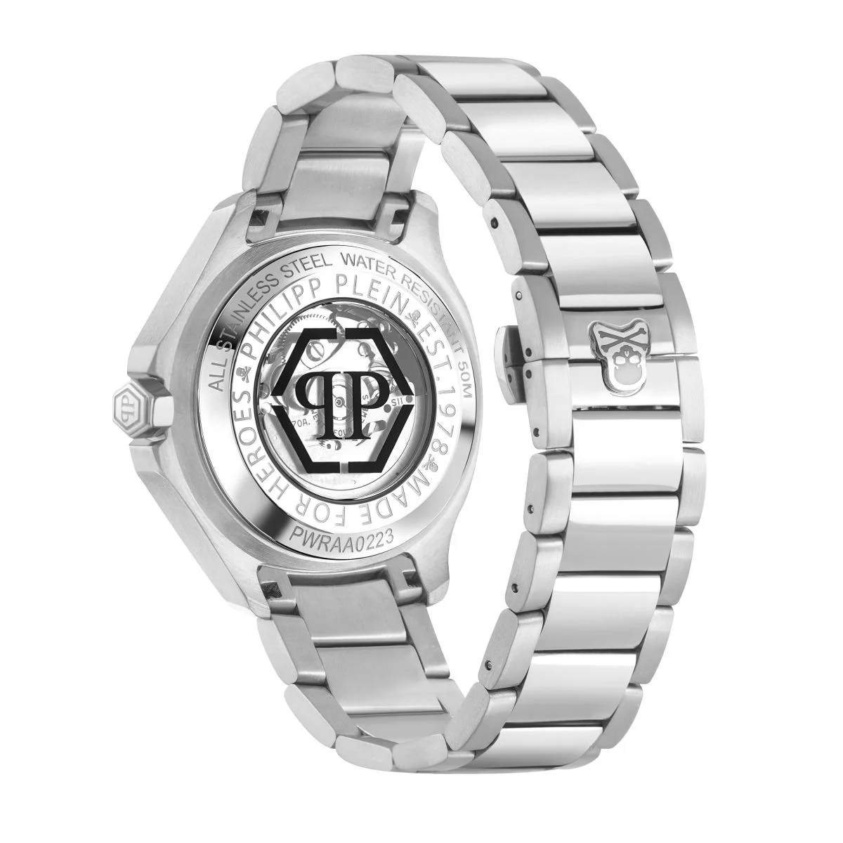 Philipp Plein Herren Uhr Automatik $KELETON $PECTRE PWRAA0223 Edelstahl - Image 2