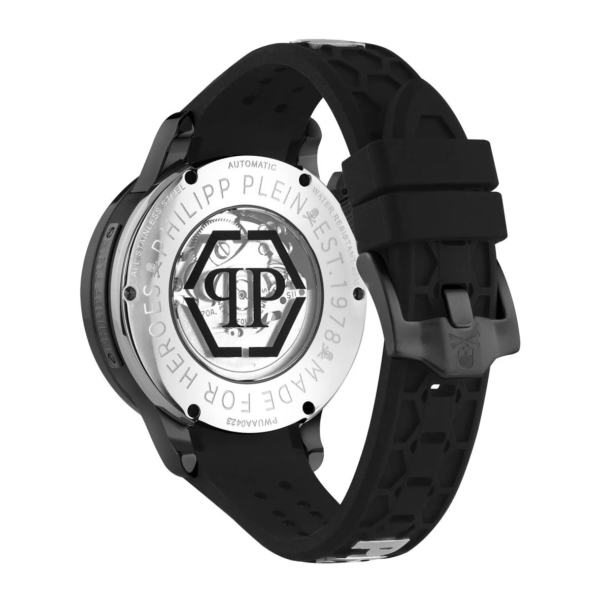Philipp Plein Herren Uhr Automatik PLEIN RICH PWUAA0423 Silikon - Image 2