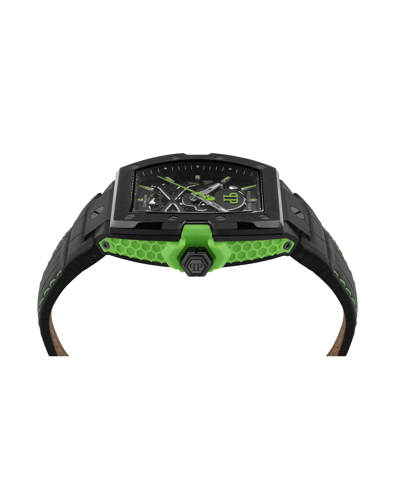 Philipp Plein Herren Uhr Automatik THE $KELETON 2.0 PWJFA1426 Leder - Image 2