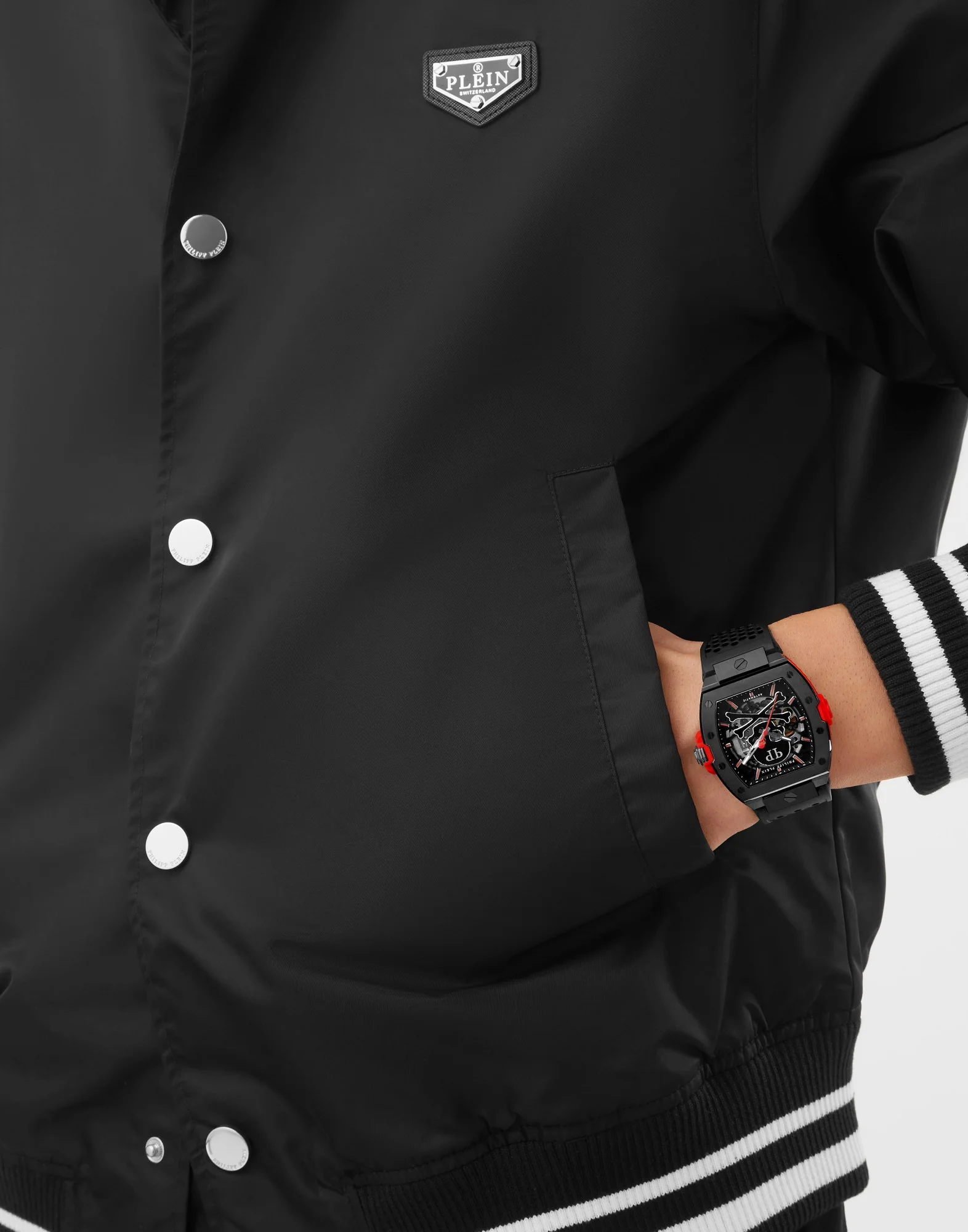 Philipp Plein Herren Uhr Automatik THE $KELETON 2.0 PWJFA1626 Silikon - Image 4