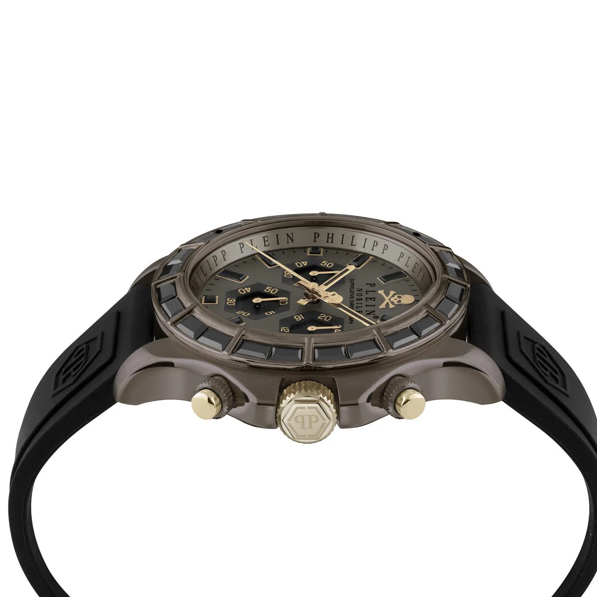 Philipp Plein Herren Uhr Chrono Quarz NOBILE RACING PWVAA0323 vSilikon - Image 3