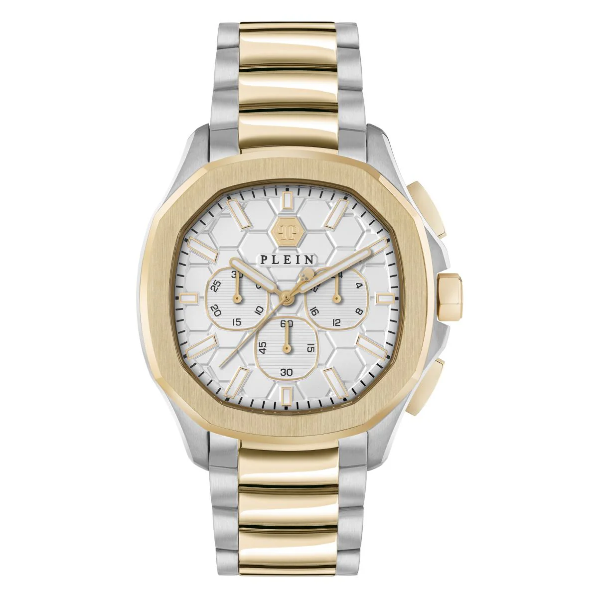 Philipp Plein Herren Uhr Chrono Quarz $PECTRE CHRONO PWSAA0423 Edelstahl