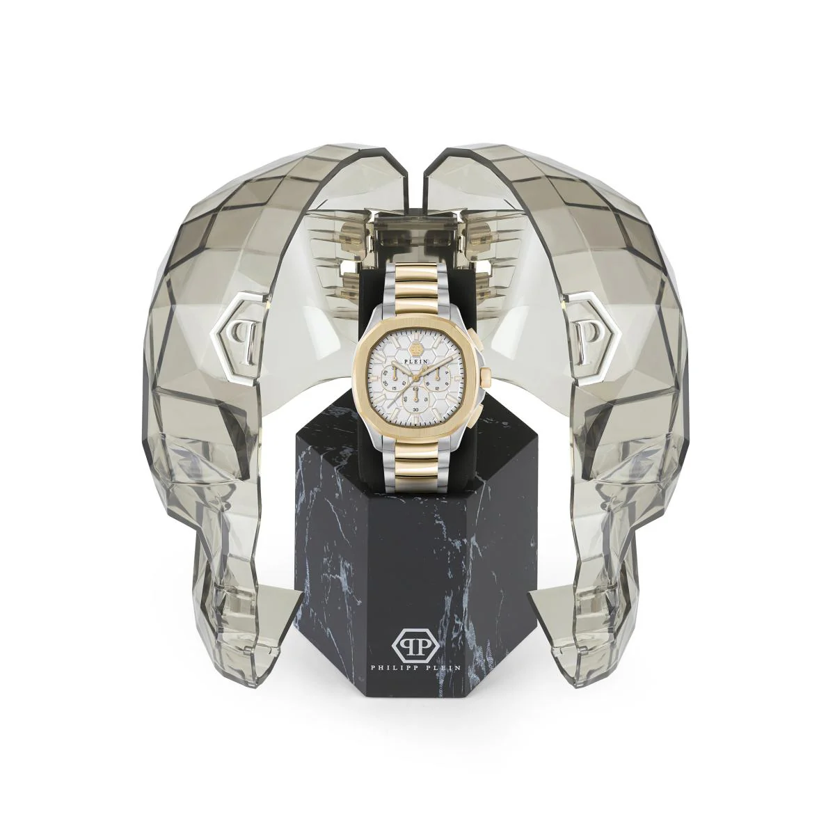 Philipp Plein Herren Uhr Chrono Quarz $PECTRE CHRONO PWSAA0423 Edelstahl - Image 4