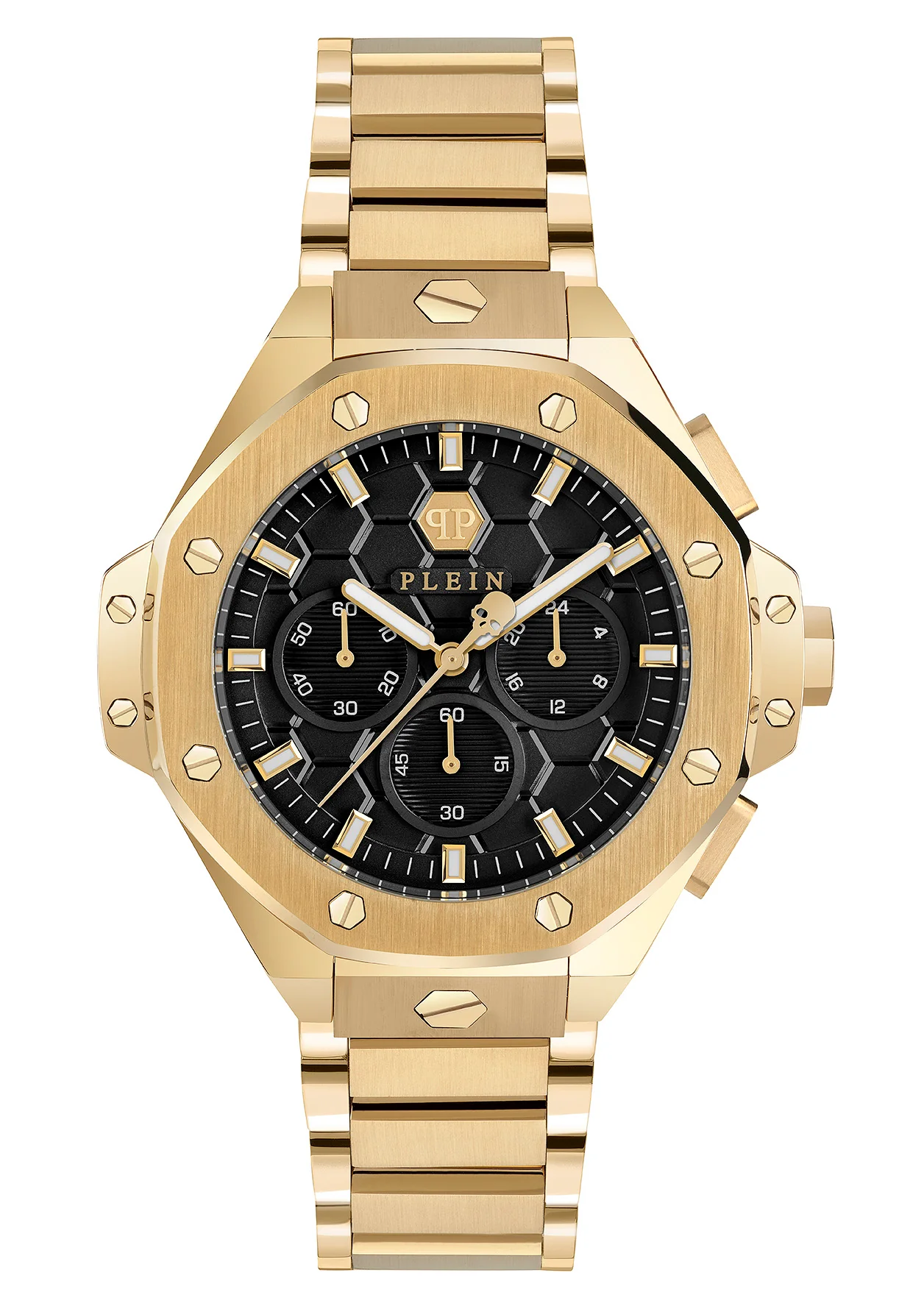 Philipp Plein Unisex Uhr Analog Quarz PLEIN CHRONO ROYAL 42 MM PWPSA0424