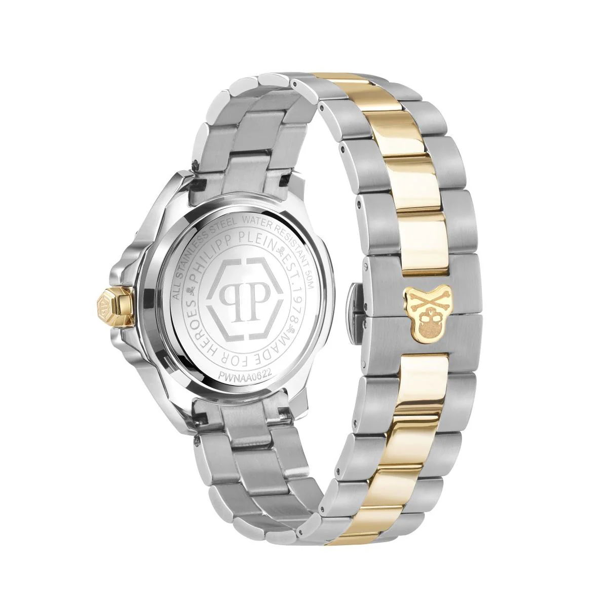 Philipp Plein Unisex Uhr Analog Quarz THE $KULL GENDERLESS PWNAA0622 Edelstahl - Image 2