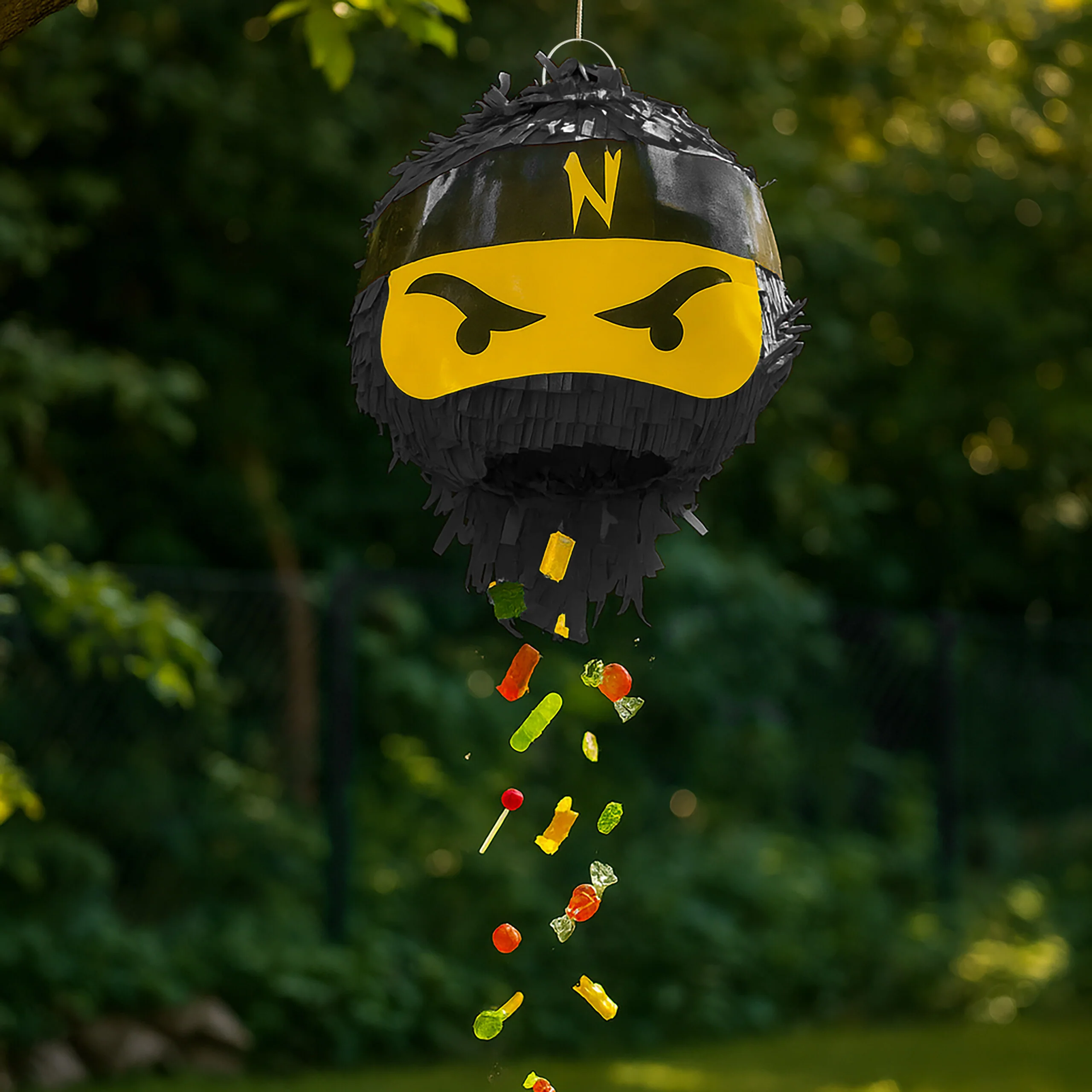 Pinata Set Ninja mit Stab & Maske - Image 18