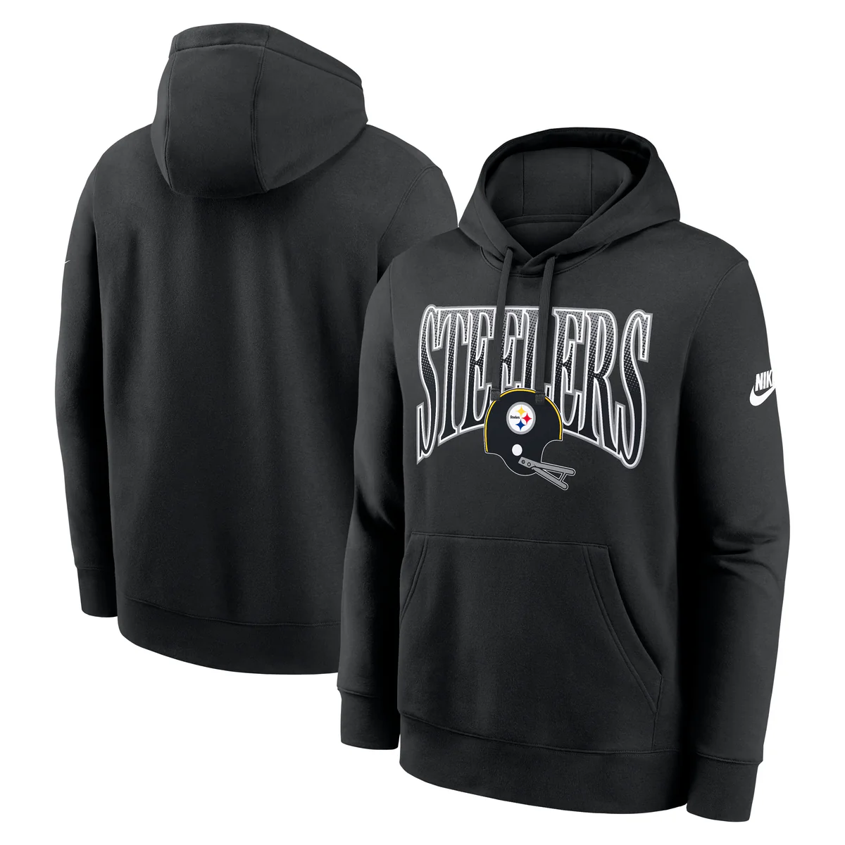 Pittsburgh Steelers Nike Rewind Club Hoodie NFL - Image 4