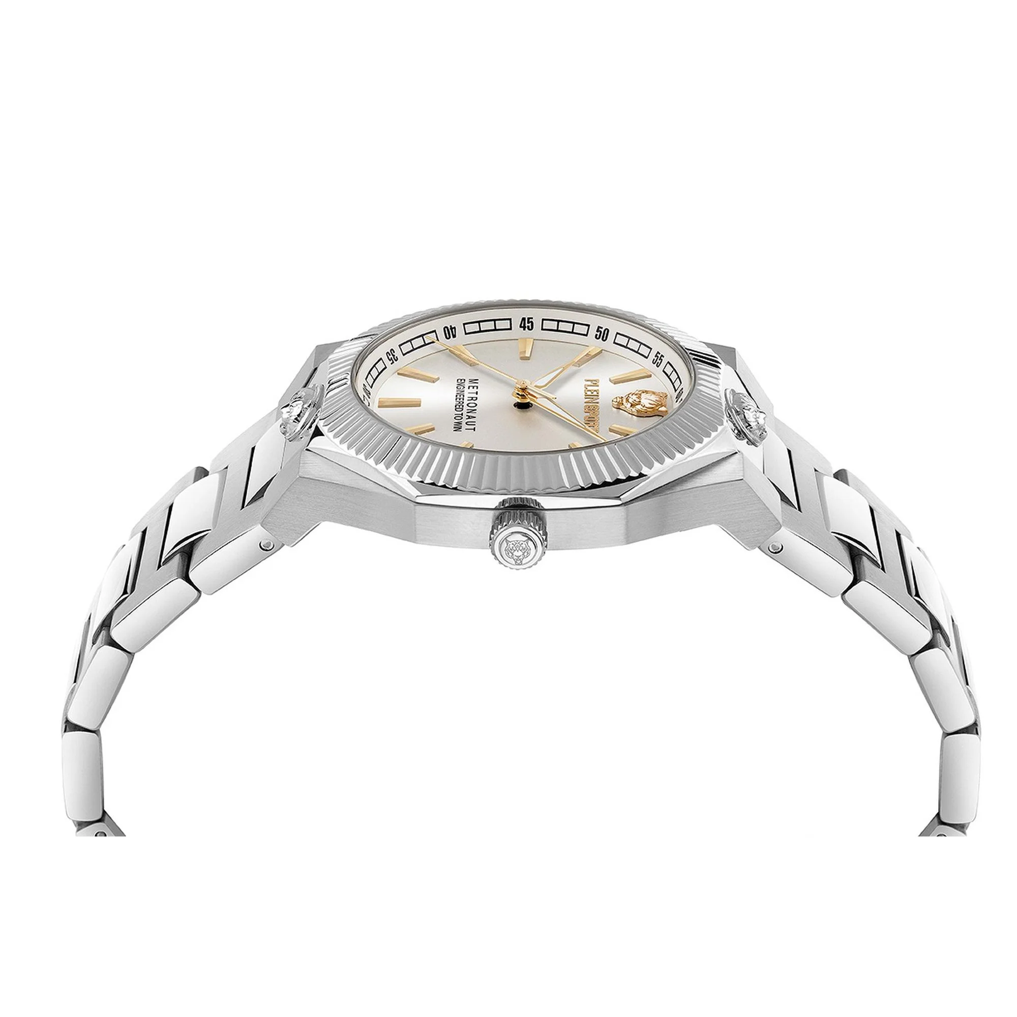 Plein Sport Damen Uhr Analog Quarz METRONAUT 36 MM PSDGA0325 Edelstahl - Image 2
