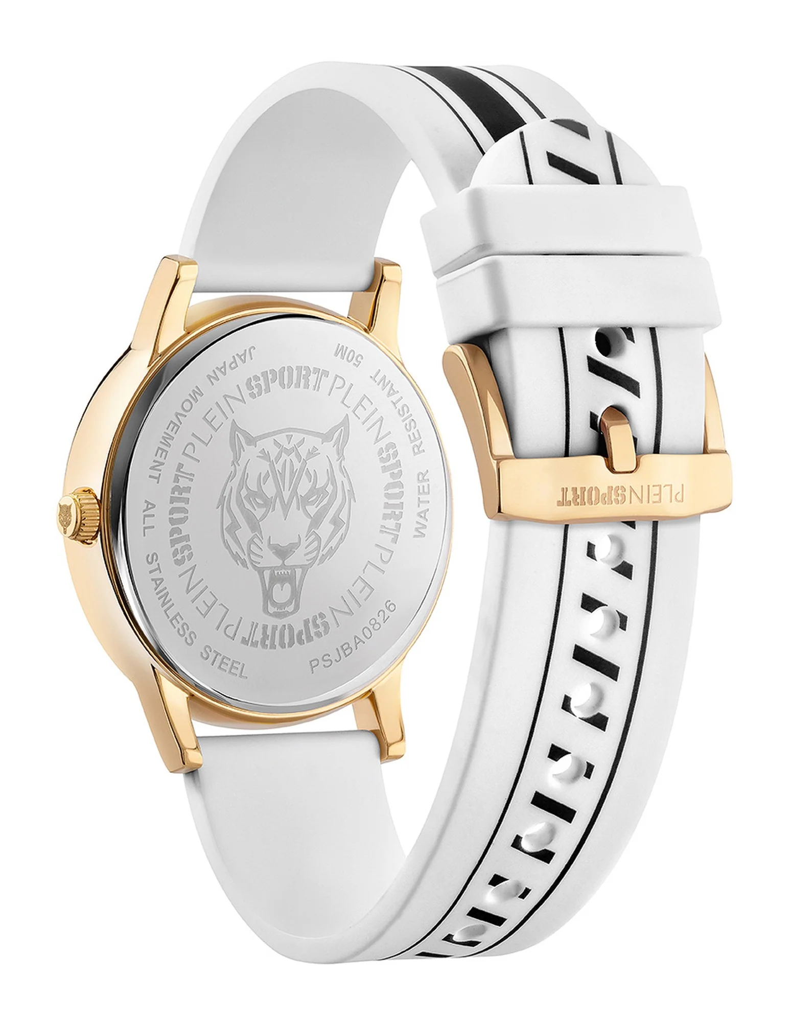 Plein Sport Damen Uhr Analog Quarz NEW GLAM PSJBA0826 Silikon - Image 3