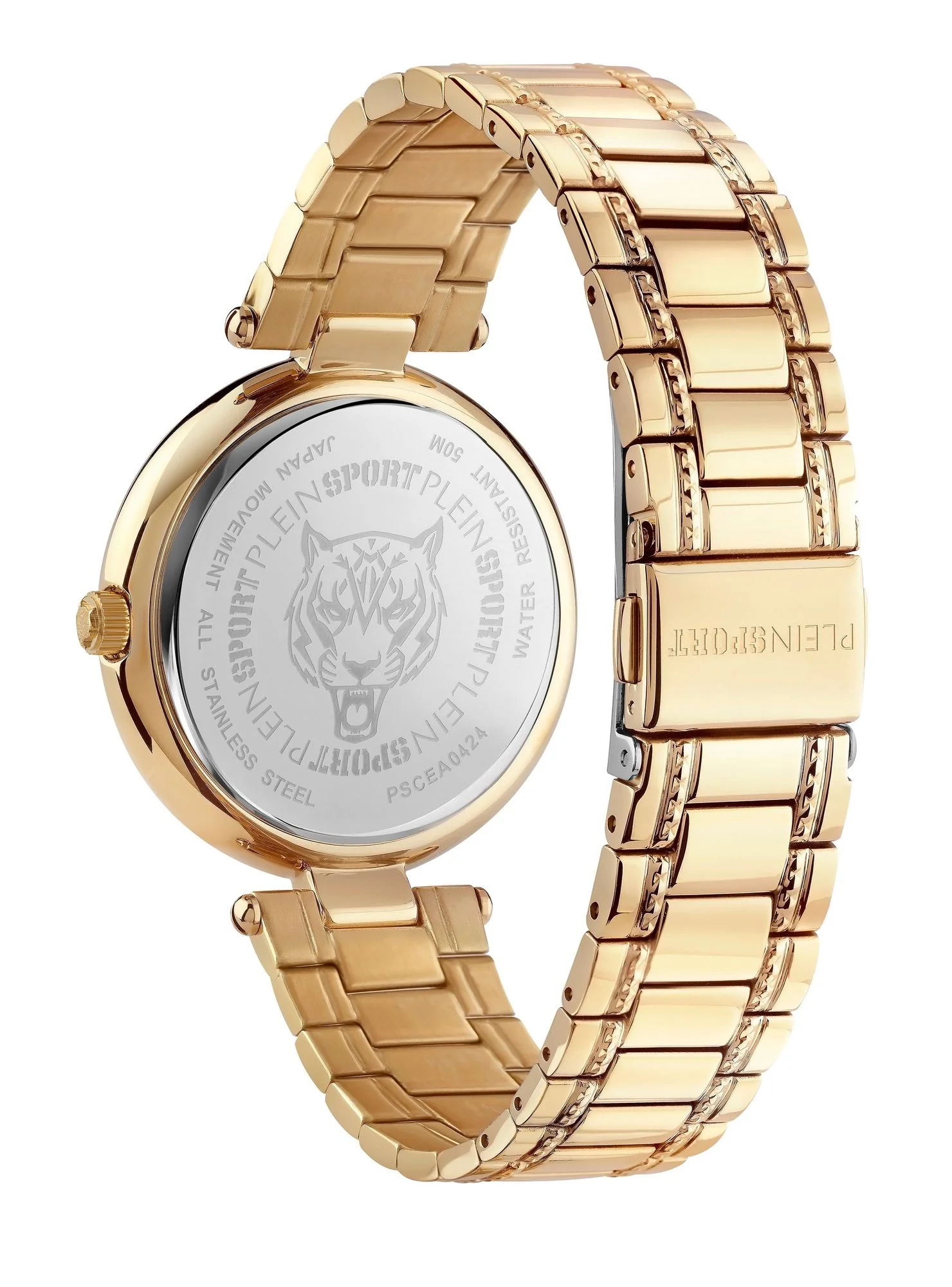 Plein Sport Damen Uhr Analog Quarz OPIUM PSCEA0424 Edelstahl - Image 3