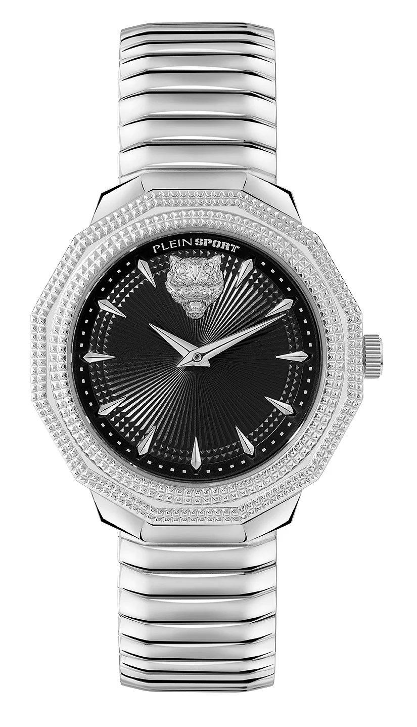 Plein Sport Damen Uhr Analog Quarz PLEIN SPORT DYNASTY PSOBA0523 Edelstahl