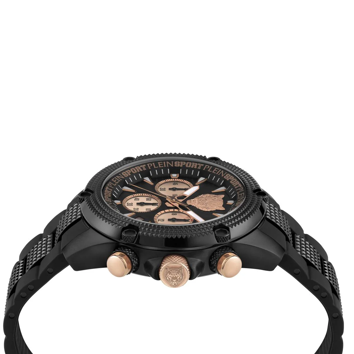Plein Sport Herren Uhr Analog Quarz HURRICANE CHRONO PSDBA0323 Silikon - Image 2