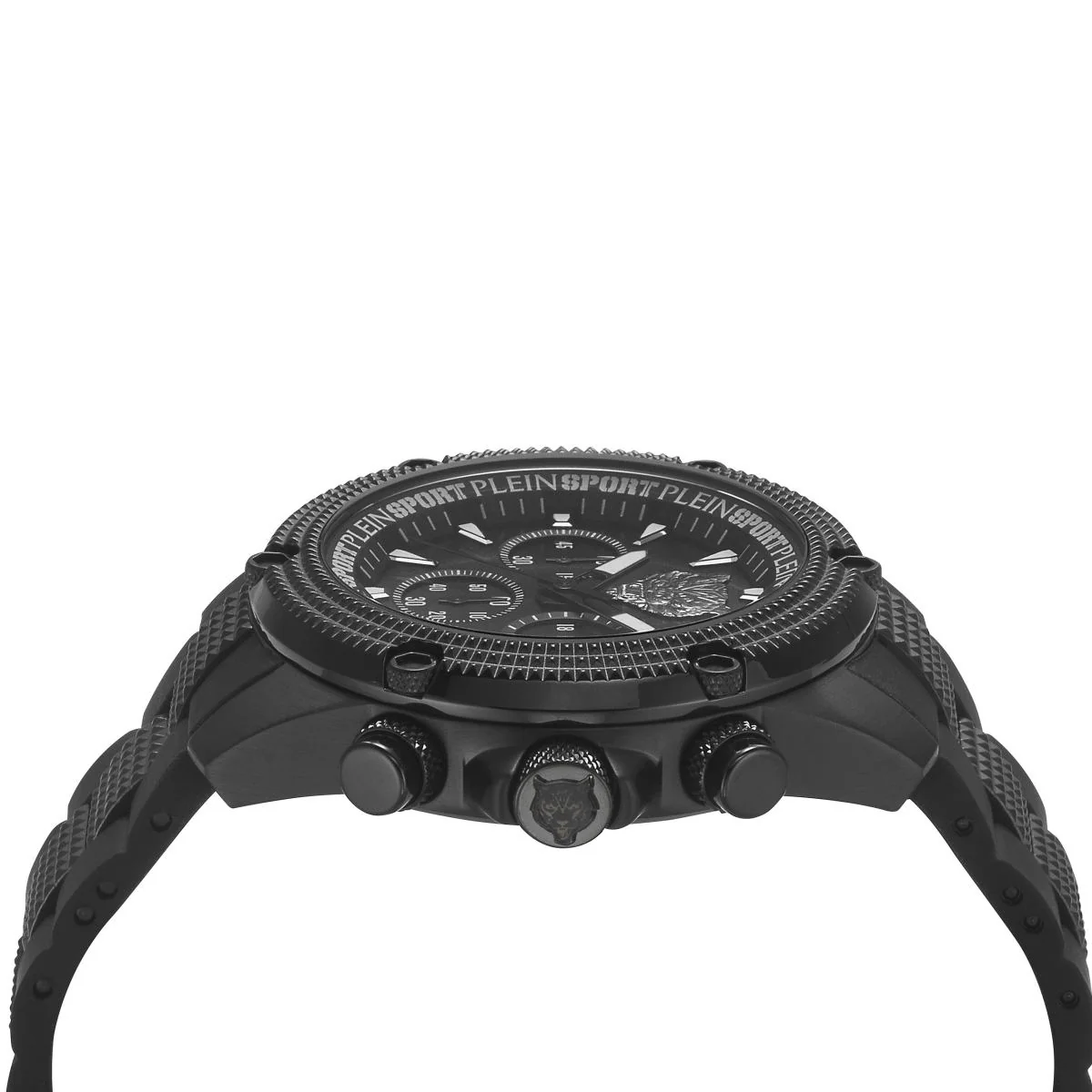 Plein Sport Herren Uhr Analog Quarz HURRICANE CHRONO PSDBA1223 Silikon - Image 3