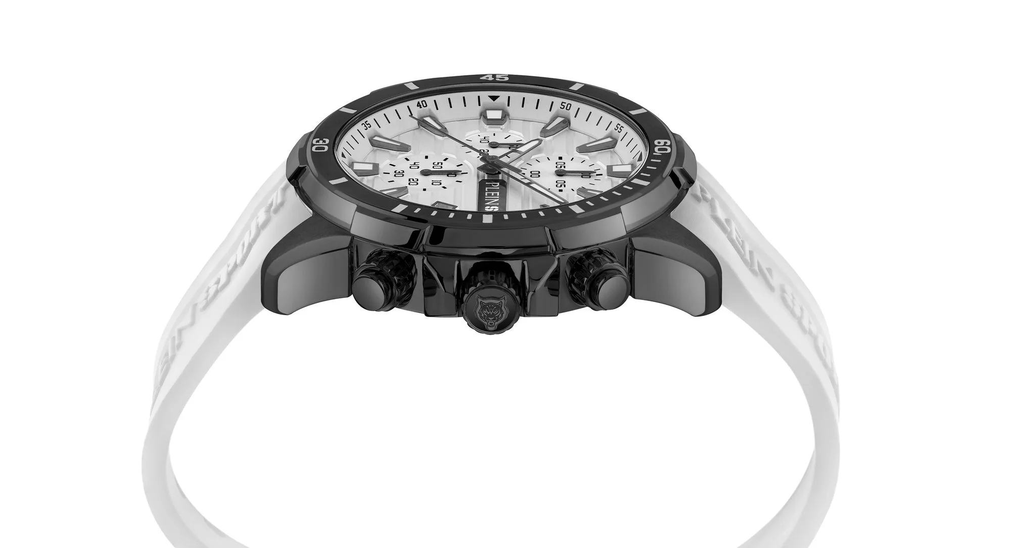 Plein Sport Herren Uhr Analog Quarz IMPACT PSBEA0224 Silikon - Image 2