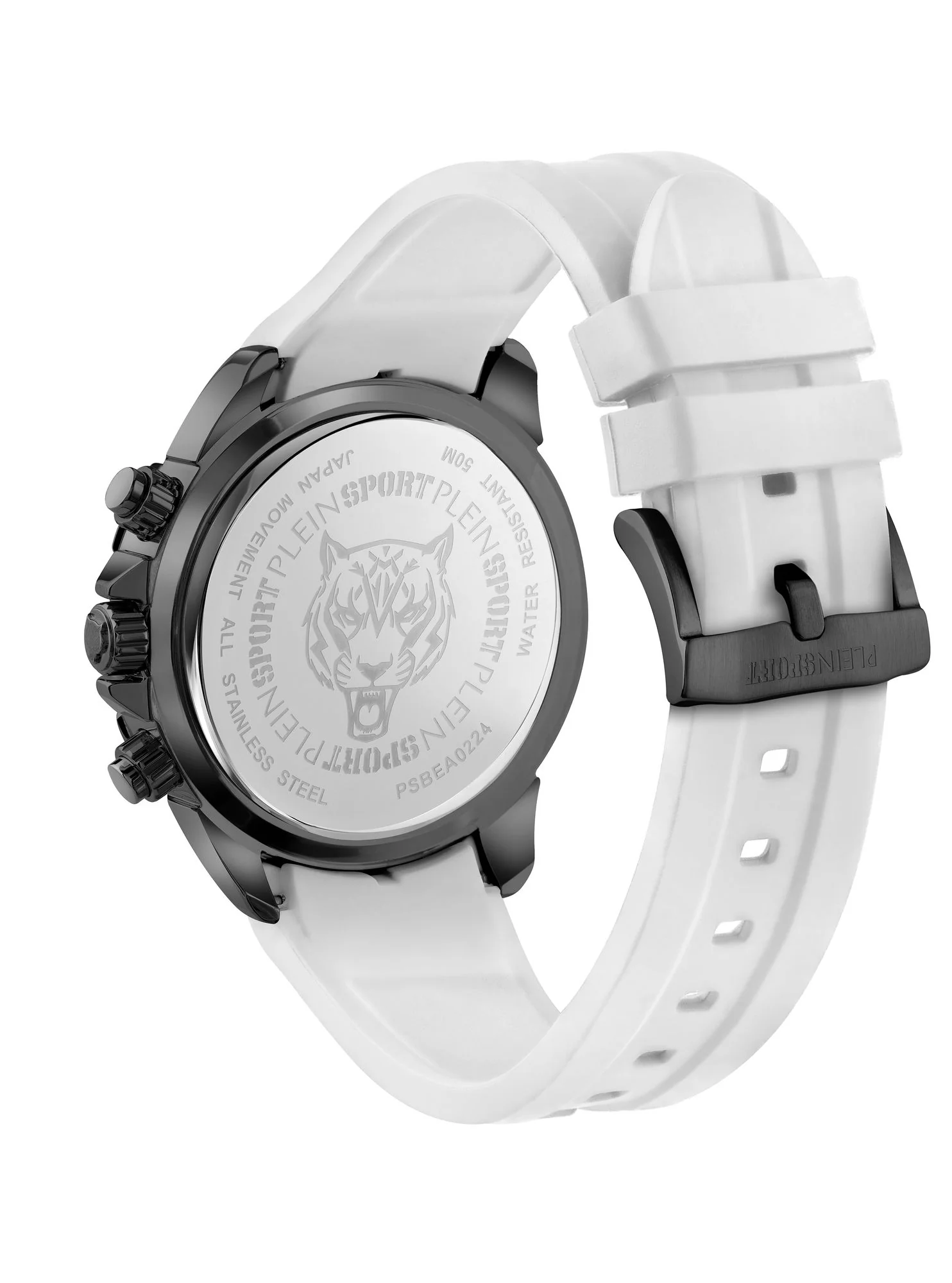 Plein Sport Herren Uhr Analog Quarz IMPACT PSBEA0224 Silikon - Image 3