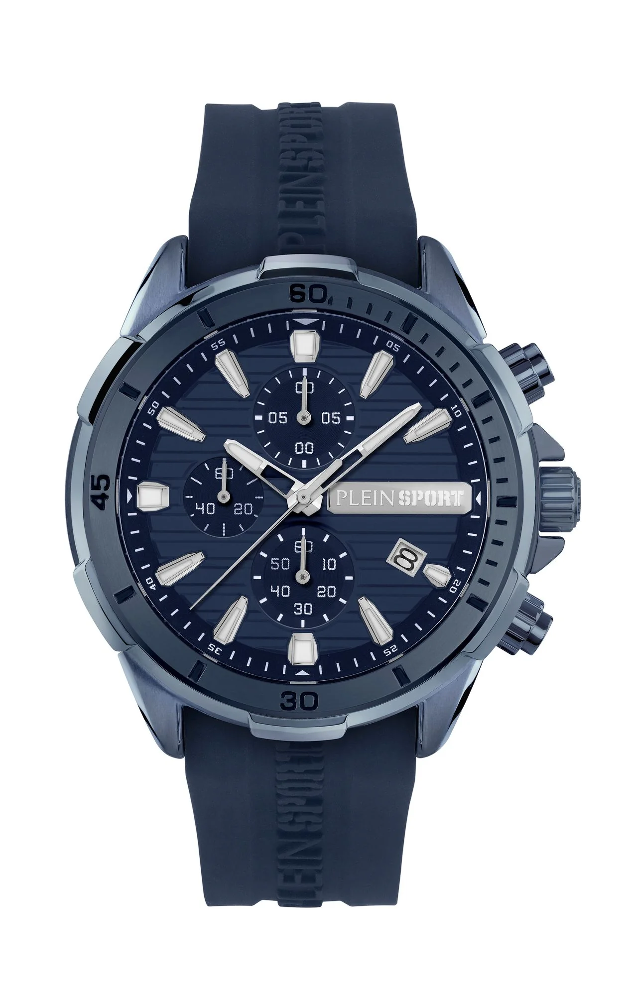 Plein Sport Herren Uhr Analog Quarz IMPACT PSBEA0424 Silikon