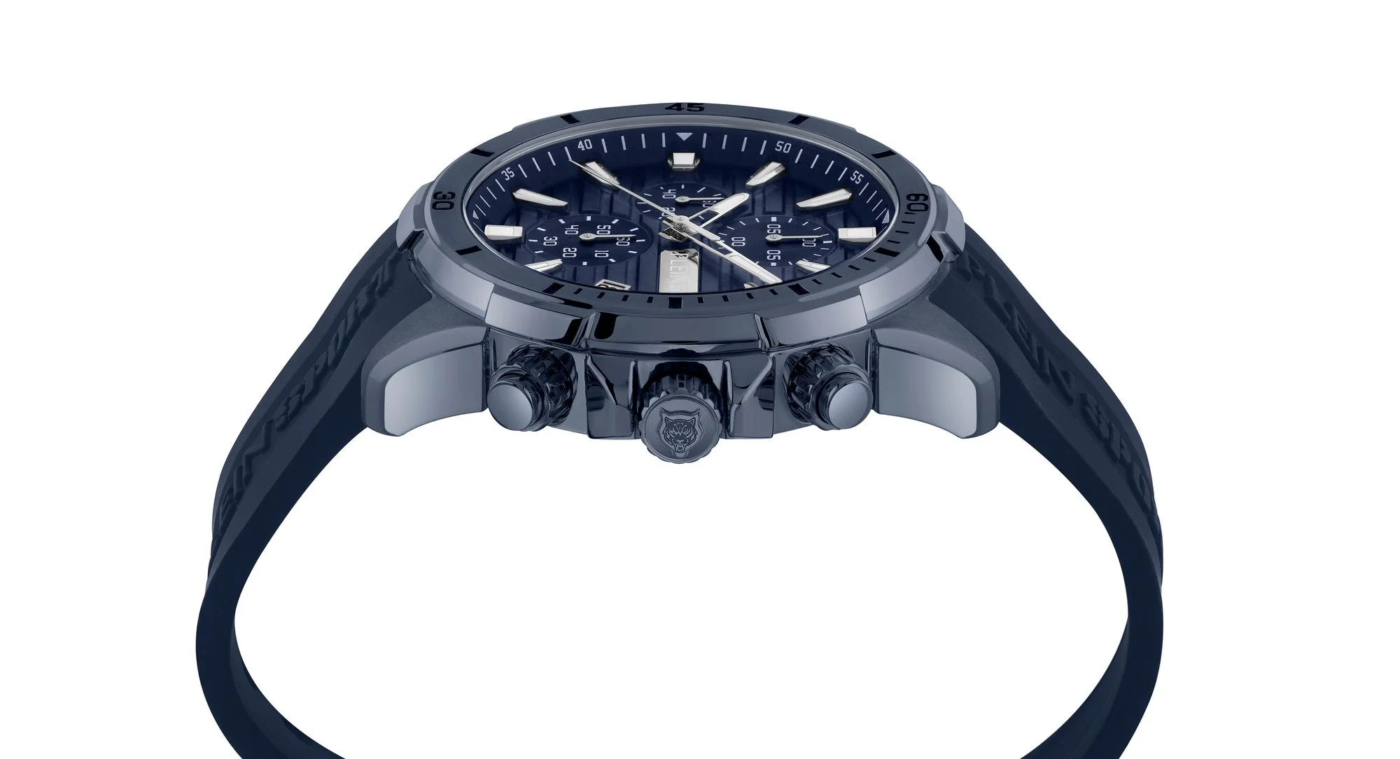 Plein Sport Herren Uhr Analog Quarz IMPACT PSBEA0424 Silikon - Image 2