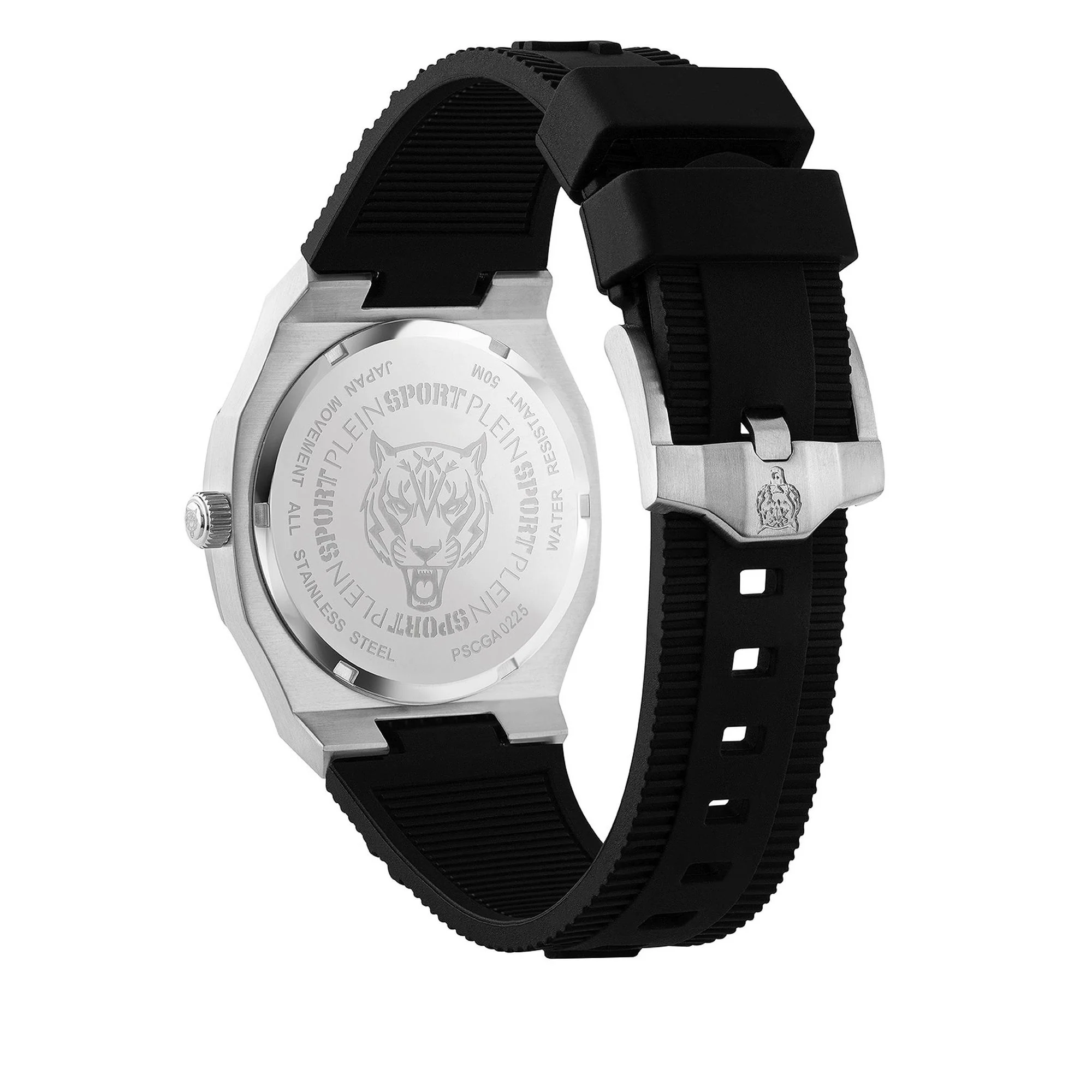 Plein Sport Herren Uhr Analog Quarz METRONAUT 42 MM PSCGA0225 Silikon - Image 3