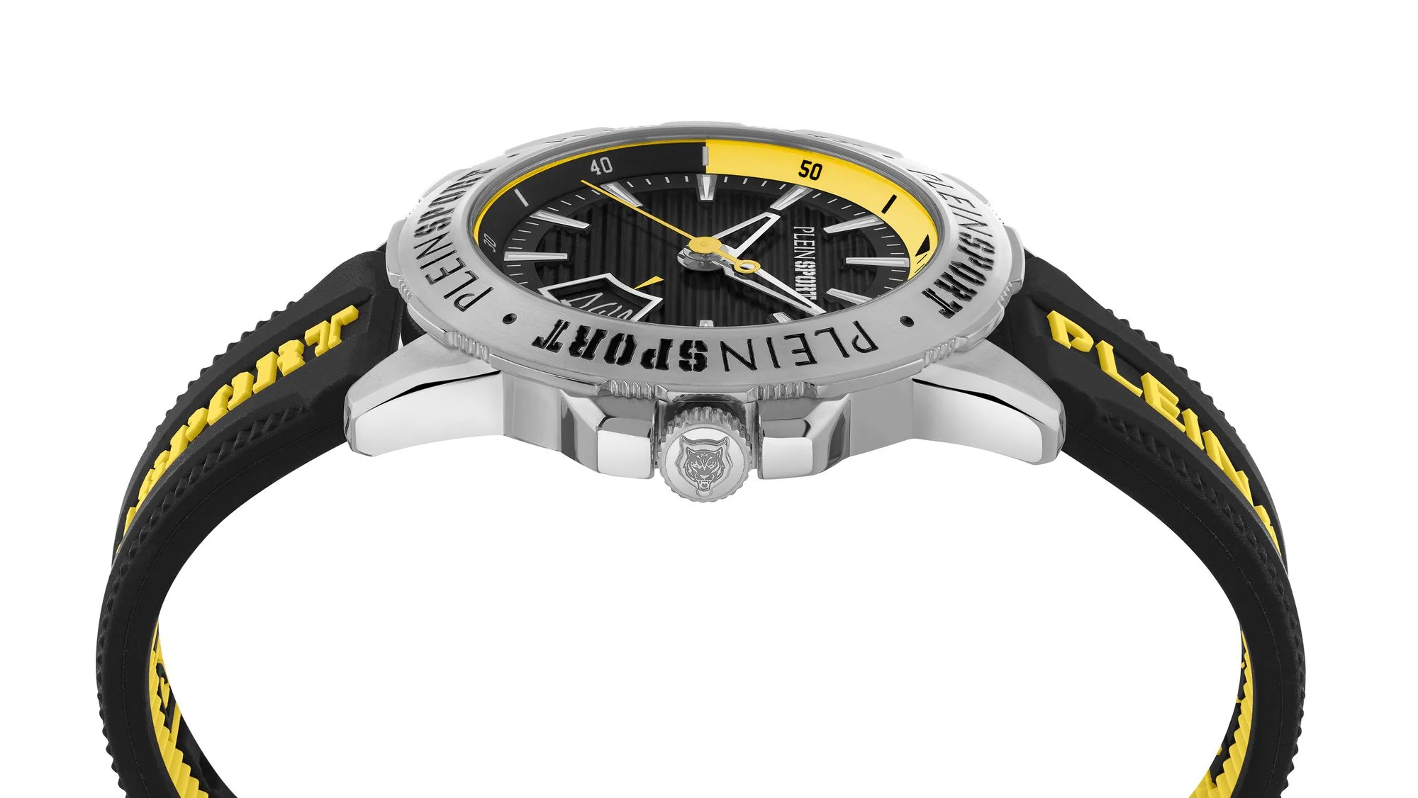 Plein Sport Herren Uhr Analog Quarz RAMPAGE PSGDA0524 Edelstahl Silikon - Image 4