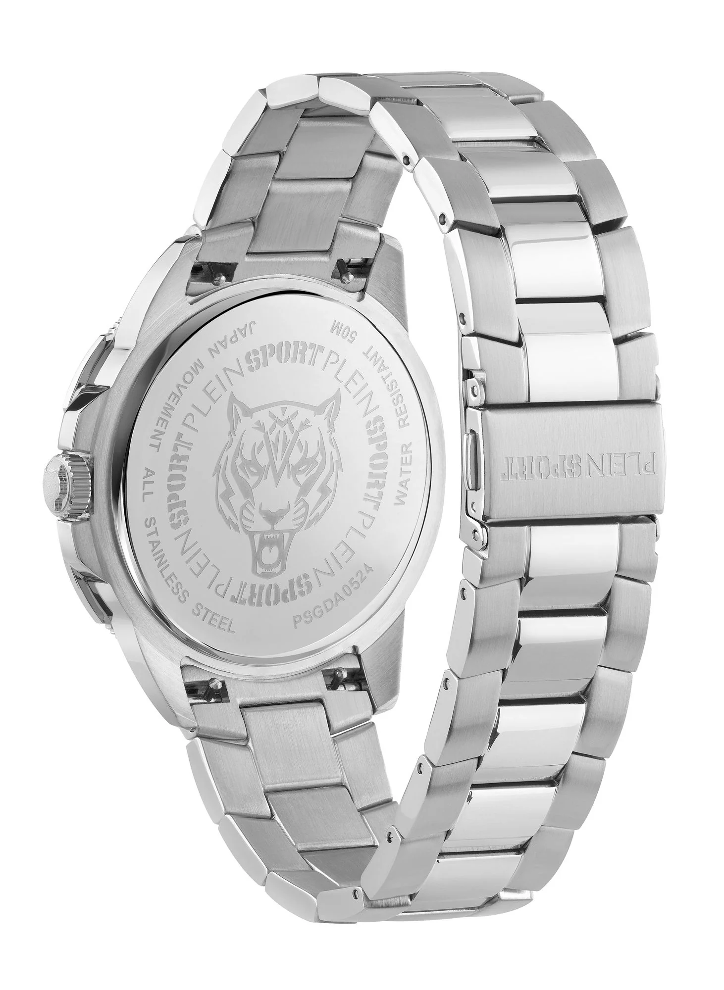 Plein Sport Herren Uhr Analog Quarz RAMPAGE PSGDA0524 Edelstahl Silikon - Image 5