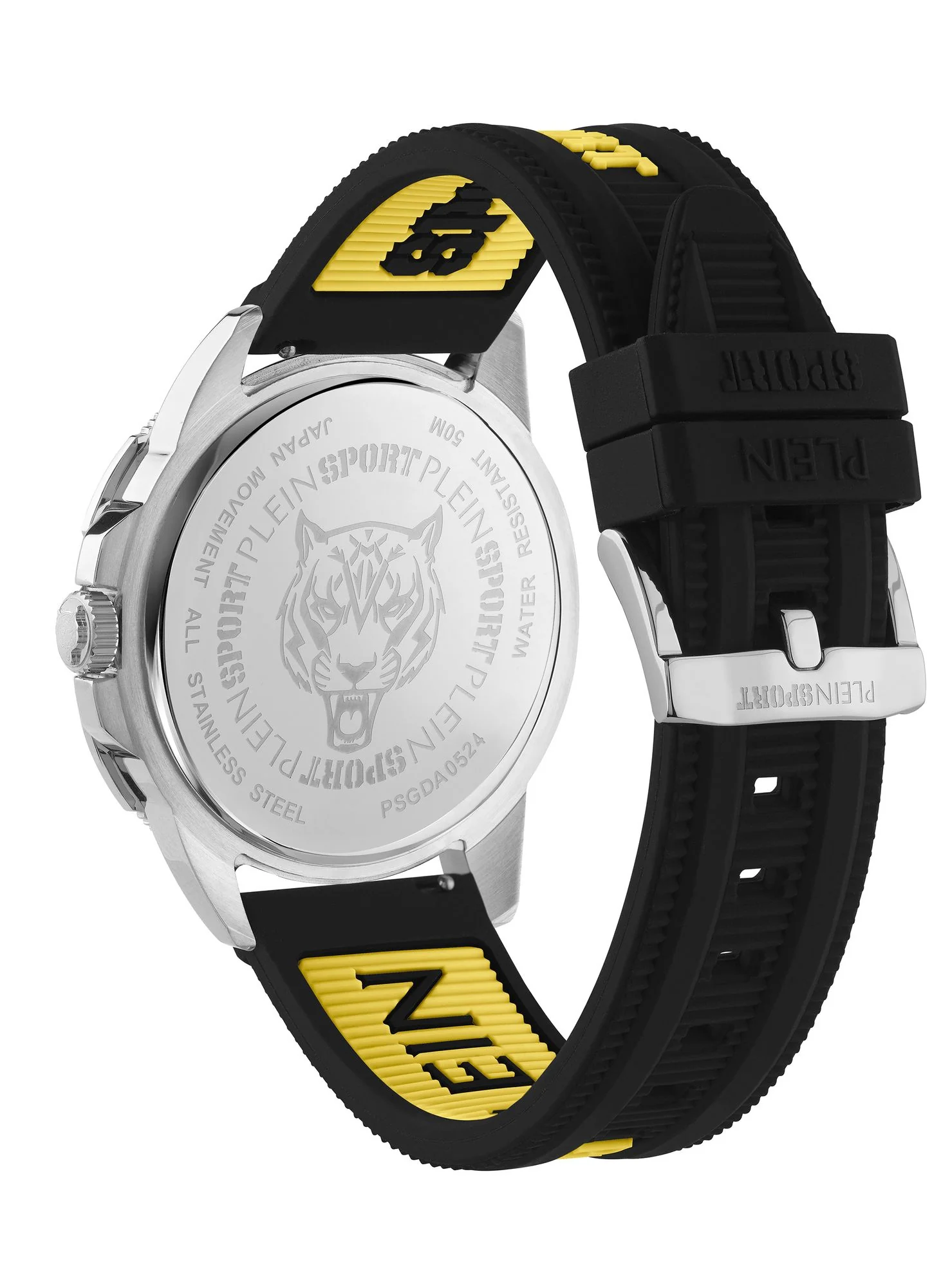 Plein Sport Herren Uhr Analog Quarz RAMPAGE PSGDA0524 Edelstahl Silikon - Image 6
