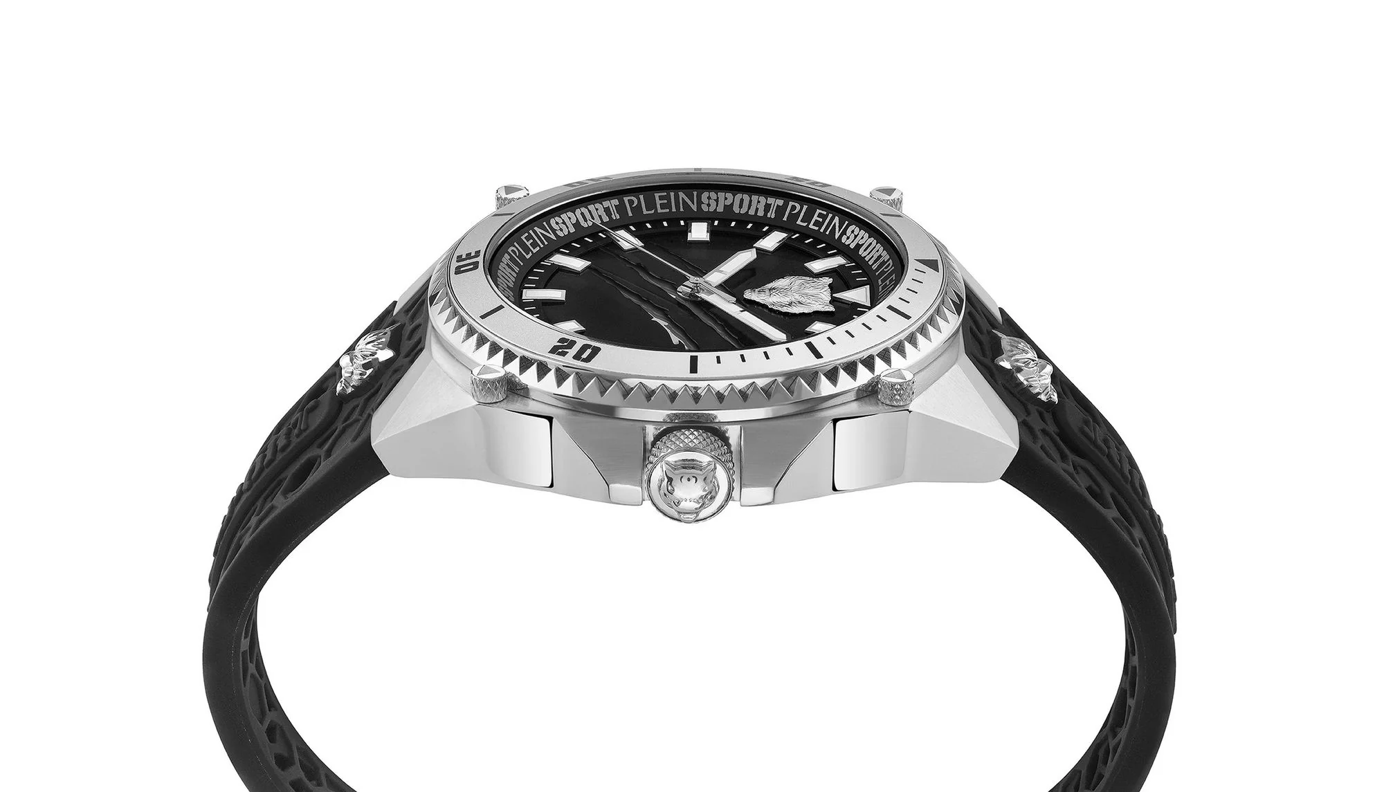 Plein Sport Herren Uhr Analog Quarz THUNDER FORCE PS8BA0124 Silikon - Image 3