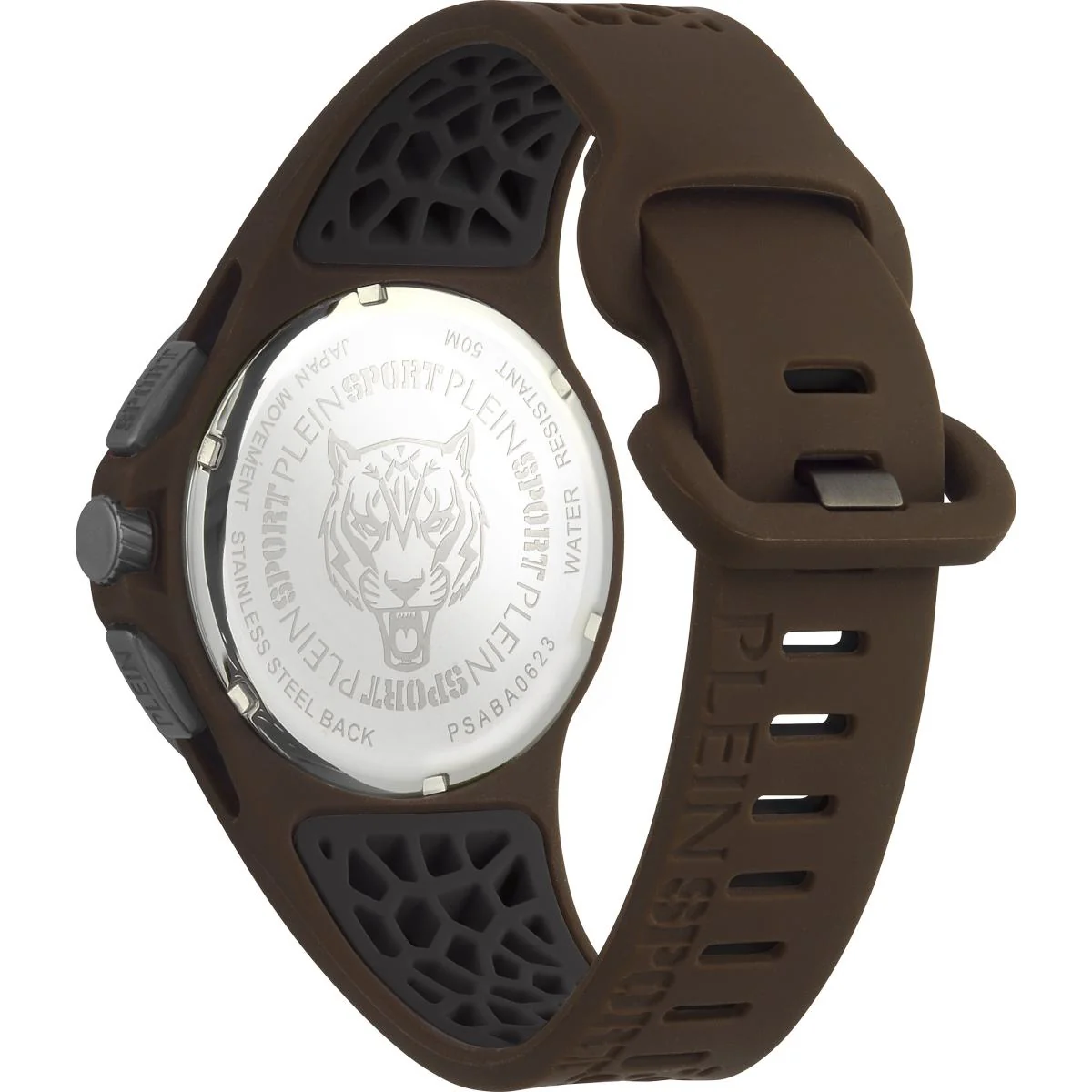 Plein Sport Herren Uhr Analog Quarz THUNDERSTORM CHRONO PSABA0423 Silikon - Image 2