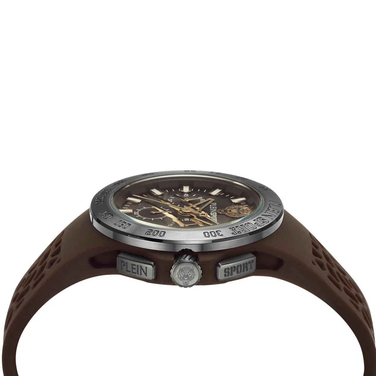 Plein Sport Herren Uhr Analog Quarz THUNDERSTORM CHRONO PSABA0423 Silikon - Image 3