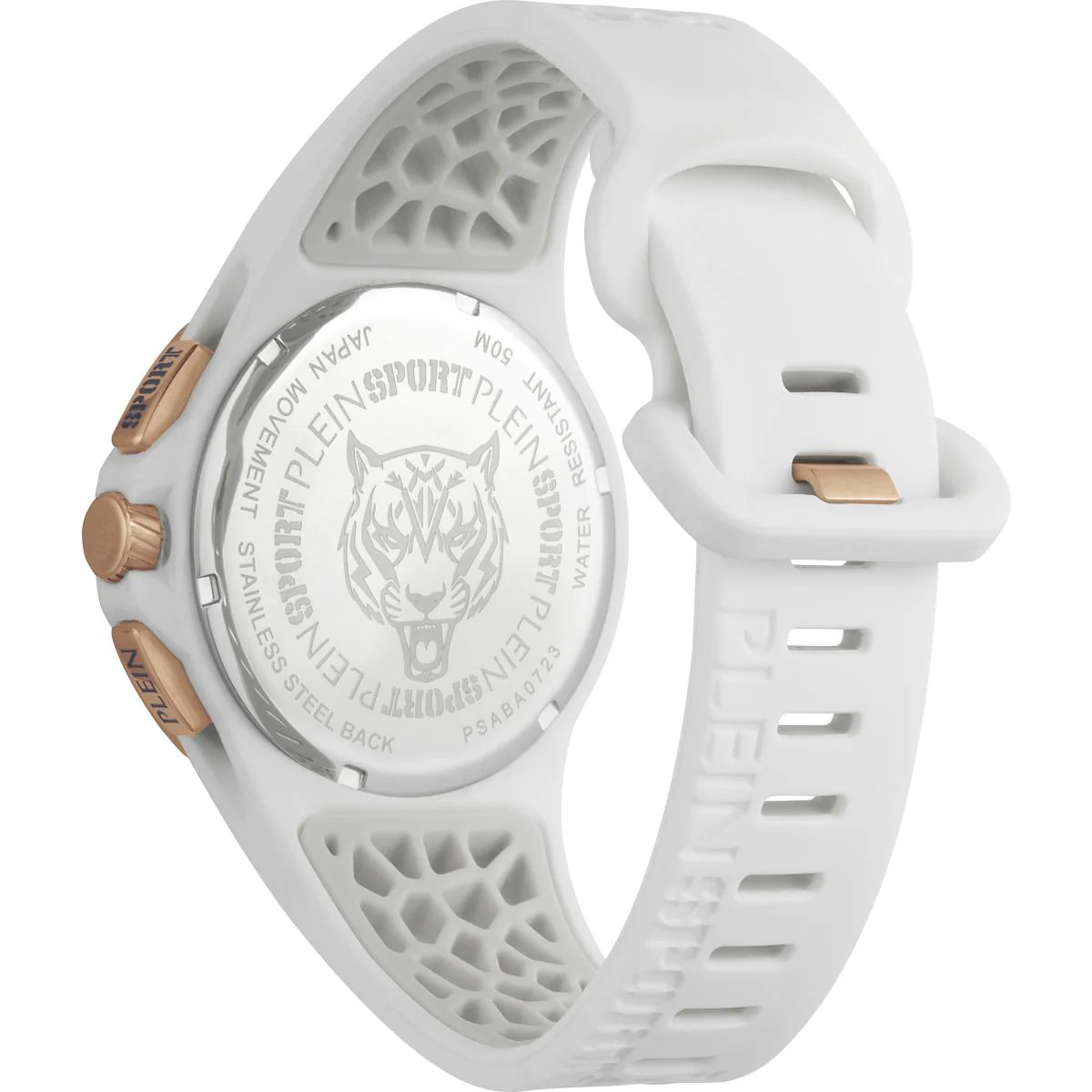 Plein Sport Herren Uhr Analog Quarz THUNDERSTORM CHRONO PSABA0723 Silikon - Image 2