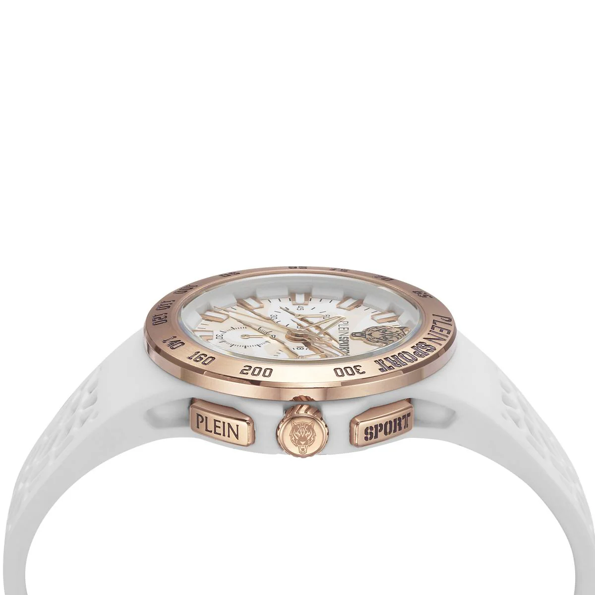 Plein Sport Herren Uhr Analog Quarz THUNDERSTORM CHRONO PSABA0723 Silikon - Image 3