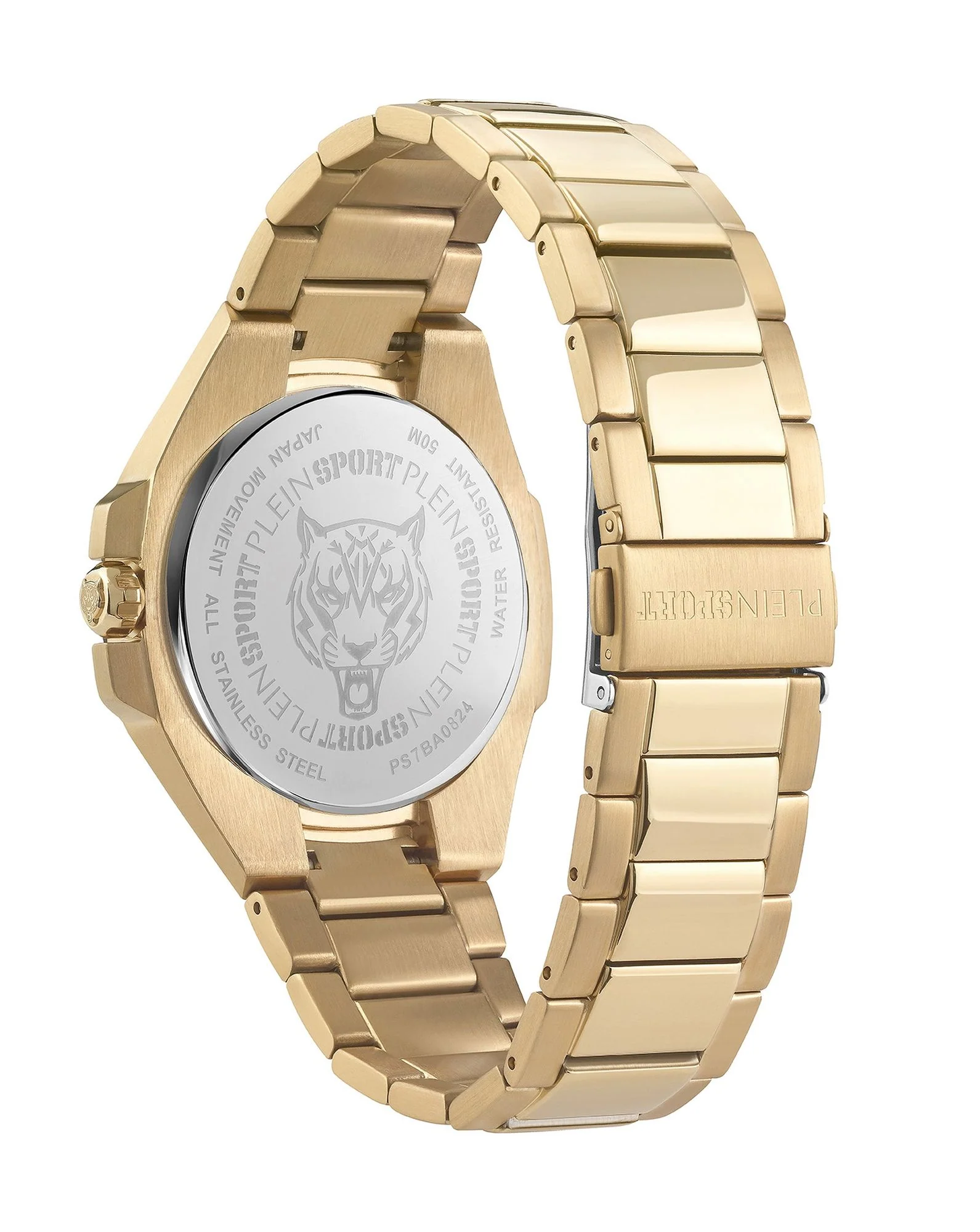 Plein Sport Herren Uhr Analog Quarz TIGERMASTER PS7BA0824 Edelstahl - Image 3