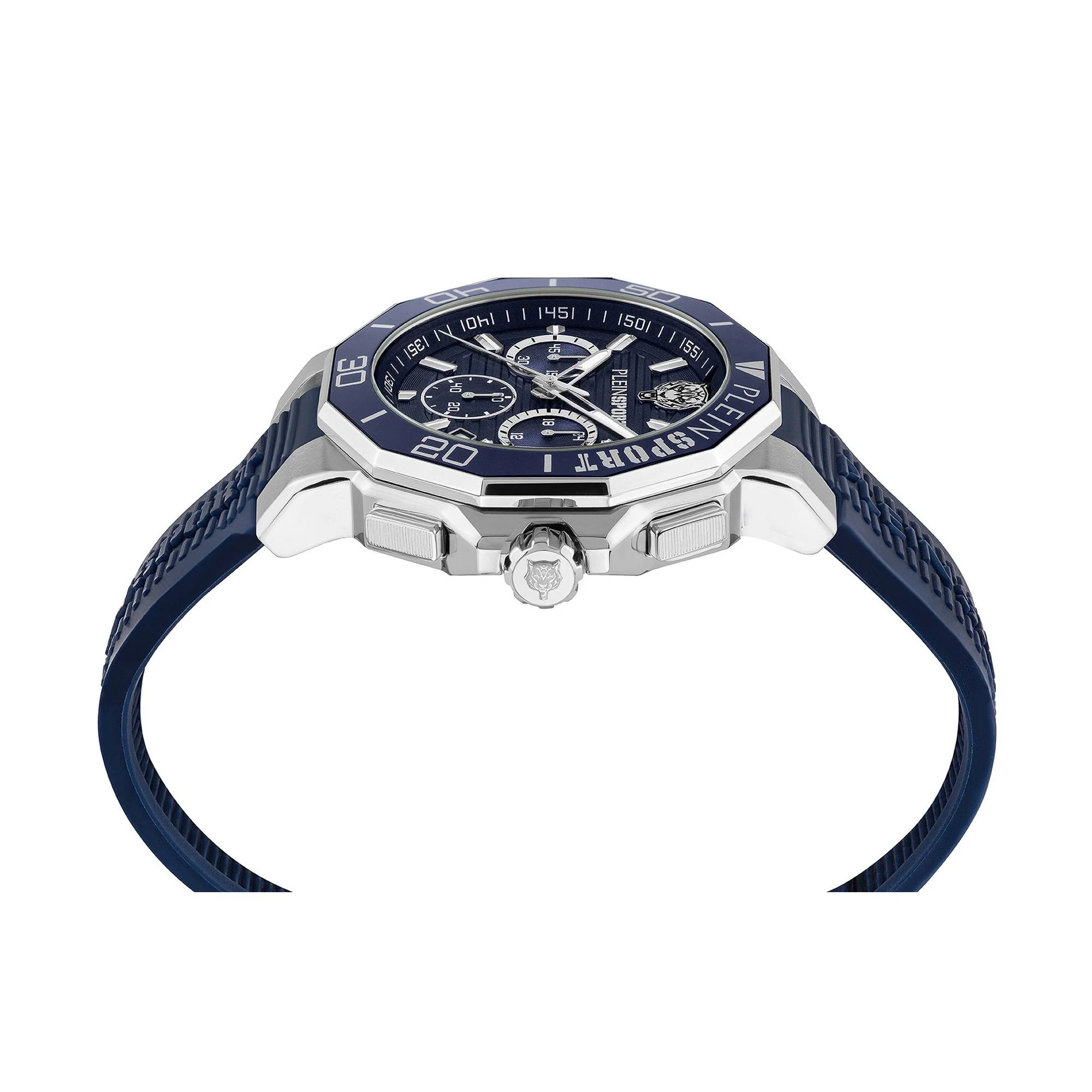 Plein Sport Herren Uhr Analog Quarz TITAN PSAGA0325 Silikon - Image 2
