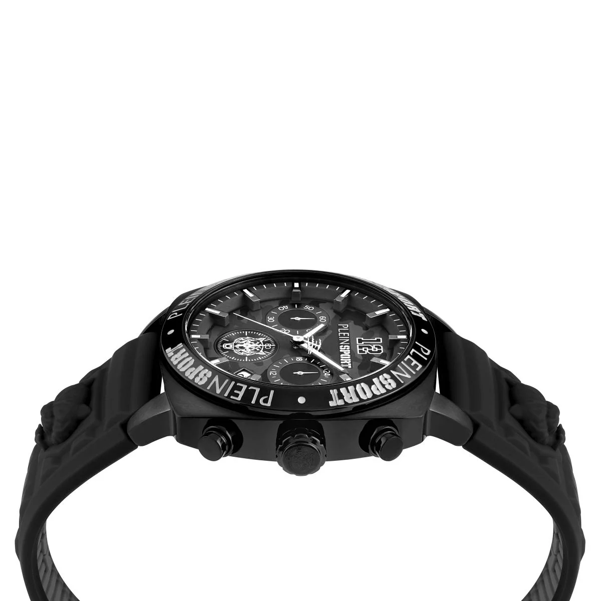 Plein Sport Herren Uhr Analog Quarz WILDCAT CHRONO PSGBA0523 Silikon - Image 3